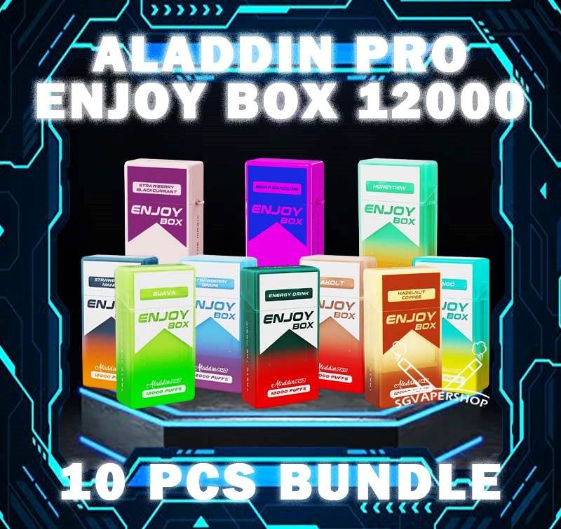 Pcs Aladdin Pro Enjoy Box Bundle Sg Vape