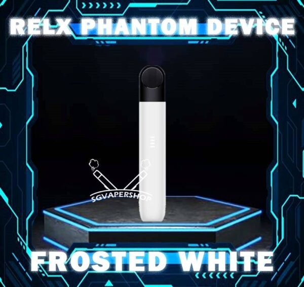 RELX PHANTOM / INFINITY PLUS DEVICE The Relx Infinity Plus / Phantom Device Has a 380mAh battery provides a longer battery life,letting you vape through the day without worries od the power running out. The unique 4-scale battery indicator design on the Phantom's body can display the remaining battery and charging progress at any time, so as to relieve the user's anxiety about the unknown battery. At the same time, technological breakthroughs have been achieved in terms of charging speed, battery capacity, oil leakage prevention technology, and material technology. In terms of power consumption, RELX Phantom uses type-C standard interface input. Compared with RELX’s first-generation products, the new product’s battery capacity has increased by 9% and the charging efficiency has increased by 31%. In addition, the Phantom has been improved and upgraded in ten performance aspects such as oil leakage prevention, suction experience, product safety, service life, and product feel, and the product strength has been comprehensively improved. In terms of oil leakage prevention, the Phantom pod system uses an 11-layer labyrinth structure, and its oil leakage prevention capability is 40% higher than that of the RELX first generation. The innovatively increased design of the independent pressure relief hole at the bottom of the pod system can balance the pressure difference between the inside and outside of the pod system, which greatly eliminates the risk of self-starting, and takes into account product sensitivity and safety. Package Included : 1 x RELX INFINITY PLUS Device 1 x USB Type-C charging cable ⚠️RELX PHANTOM DEVICE COMPATIBLE WITH⚠️ ISHO INFINITY POD LANA INFINITY POD RELX INFINITY POD ZEUZ INFINITY POD ⚠️RELX PHANTOM DEVICE COLOR LINE UP⚠️ Graphite Black Iris Blue Flame Orange Morning Frost Green Moon Silver Frosted White Sparkling Lake SG VAPE COD SAME DAY DELIVERY , CASH ON DELIVERY ONLY. TAKE BULK ORDER /MORE ORDER PLS CONTACT ME : SGVAPERSHOP VIEW OUR DAILY NEWS INFORMATION VAPE : TELEGRAM CHANNEL