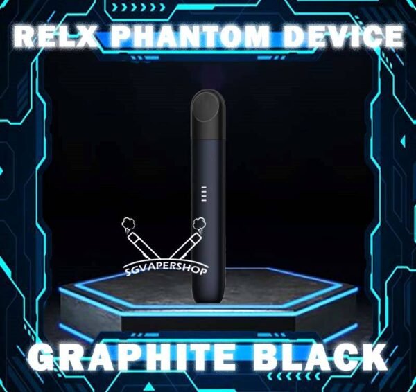 RELX PHANTOM / INFINITY PLUS DEVICE The Relx Infinity Plus / Phantom Device Has a 380mAh battery provides a longer battery life,letting you vape through the day without worries od the power running out. The unique 4-scale battery indicator design on the Phantom's body can display the remaining battery and charging progress at any time, so as to relieve the user's anxiety about the unknown battery. At the same time, technological breakthroughs have been achieved in terms of charging speed, battery capacity, oil leakage prevention technology, and material technology. In terms of power consumption, RELX Phantom uses type-C standard interface input. Compared with RELX’s first-generation products, the new product’s battery capacity has increased by 9% and the charging efficiency has increased by 31%. In addition, the Phantom has been improved and upgraded in ten performance aspects such as oil leakage prevention, suction experience, product safety, service life, and product feel, and the product strength has been comprehensively improved. In terms of oil leakage prevention, the Phantom pod system uses an 11-layer labyrinth structure, and its oil leakage prevention capability is 40% higher than that of the RELX first generation. The innovatively increased design of the independent pressure relief hole at the bottom of the pod system can balance the pressure difference between the inside and outside of the pod system, which greatly eliminates the risk of self-starting, and takes into account product sensitivity and safety. Package Included : 1 x RELX INFINITY PLUS Device 1 x USB Type-C charging cable ⚠️RELX PHANTOM DEVICE COMPATIBLE WITH⚠️ ISHO INFINITY POD LANA INFINITY POD RELX INFINITY POD ZEUZ INFINITY POD ⚠️RELX PHANTOM DEVICE COLOR LINE UP⚠️ Graphite Black Iris Blue Flame Orange Morning Frost Green Moon Silver Frosted White Sparkling Lake SG VAPE COD SAME DAY DELIVERY , CASH ON DELIVERY ONLY. TAKE BULK ORDER /MORE ORDER PLS CONTACT ME : SGVAPERSHOP VIEW OUR DAILY NEWS INFORMATION VAPE : TELEGRAM CHANNEL