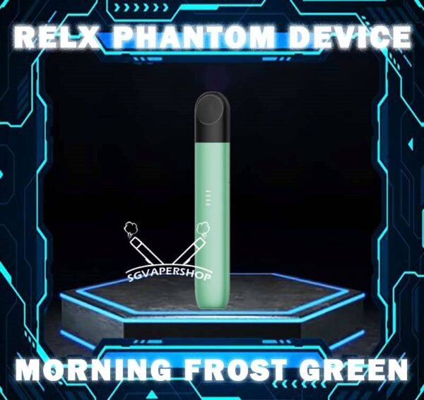 RELX PHANTOM / INFINITY PLUS DEVICE The Relx Infinity Plus / Phantom Device Has a 380mAh battery provides a longer battery life,letting you vape through the day without worries od the power running out. The unique 4-scale battery indicator design on the Phantom's body can display the remaining battery and charging progress at any time, so as to relieve the user's anxiety about the unknown battery. At the same time, technological breakthroughs have been achieved in terms of charging speed, battery capacity, oil leakage prevention technology, and material technology. In terms of power consumption, RELX Phantom uses type-C standard interface input. Compared with RELX’s first-generation products, the new product’s battery capacity has increased by 9% and the charging efficiency has increased by 31%. In addition, the Phantom has been improved and upgraded in ten performance aspects such as oil leakage prevention, suction experience, product safety, service life, and product feel, and the product strength has been comprehensively improved. In terms of oil leakage prevention, the Phantom pod system uses an 11-layer labyrinth structure, and its oil leakage prevention capability is 40% higher than that of the RELX first generation. The innovatively increased design of the independent pressure relief hole at the bottom of the pod system can balance the pressure difference between the inside and outside of the pod system, which greatly eliminates the risk of self-starting, and takes into account product sensitivity and safety. Package Included : 1 x RELX INFINITY PLUS Device 1 x USB Type-C charging cable ⚠️RELX PHANTOM DEVICE COMPATIBLE WITH⚠️ ISHO INFINITY POD LANA INFINITY POD RELX INFINITY POD ZEUZ INFINITY POD ⚠️RELX PHANTOM DEVICE COLOR LINE UP⚠️ Graphite Black Iris Blue Flame Orange Morning Frost Green Moon Silver Frosted White Sparkling Lake SG VAPE COD SAME DAY DELIVERY , CASH ON DELIVERY ONLY. TAKE BULK ORDER /MORE ORDER PLS CONTACT ME : SGVAPERSHOP VIEW OUR DAILY NEWS INFORMATION VAPE : TELEGRAM CHANNEL