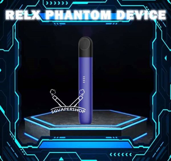 RELX PHANTOM / INFINITY PLUS DEVICE The Relx Infinity Plus / Phantom Device Has a 380mAh battery provides a longer battery life,letting you vape through the day without worries od the power running out. The unique 4-scale battery indicator design on the Phantom's body can display the remaining battery and charging progress at any time, so as to relieve the user's anxiety about the unknown battery. At the same time, technological breakthroughs have been achieved in terms of charging speed, battery capacity, oil leakage prevention technology, and material technology. In terms of power consumption, RELX Phantom uses type-C standard interface input. Compared with RELX’s first-generation products, the new product’s battery capacity has increased by 9% and the charging efficiency has increased by 31%. In addition, the Phantom has been improved and upgraded in ten performance aspects such as oil leakage prevention, suction experience, product safety, service life, and product feel, and the product strength has been comprehensively improved. In terms of oil leakage prevention, the Phantom pod system uses an 11-layer labyrinth structure, and its oil leakage prevention capability is 40% higher than that of the RELX first generation. The innovatively increased design of the independent pressure relief hole at the bottom of the pod system can balance the pressure difference between the inside and outside of the pod system, which greatly eliminates the risk of self-starting, and takes into account product sensitivity and safety. Package Included : 1 x RELX INFINITY PLUS Device 1 x USB Type-C charging cable ⚠️RELX PHANTOM DEVICE COMPATIBLE WITH⚠️ ISHO INFINITY POD LANA INFINITY POD RELX INFINITY POD ZEUZ INFINITY POD ⚠️RELX PHANTOM DEVICE COLOR LINE UP⚠️ Graphite Black Iris Blue Flame Orange Morning Frost Green Moon Silver Frosted White Sparkling Lake SG VAPE COD SAME DAY DELIVERY , CASH ON DELIVERY ONLY. TAKE BULK ORDER /MORE ORDER PLS CONTACT ME : SGVAPERSHOP VIEW OUR DAILY NEWS INFORMATION VAPE : TELEGRAM CHANNEL