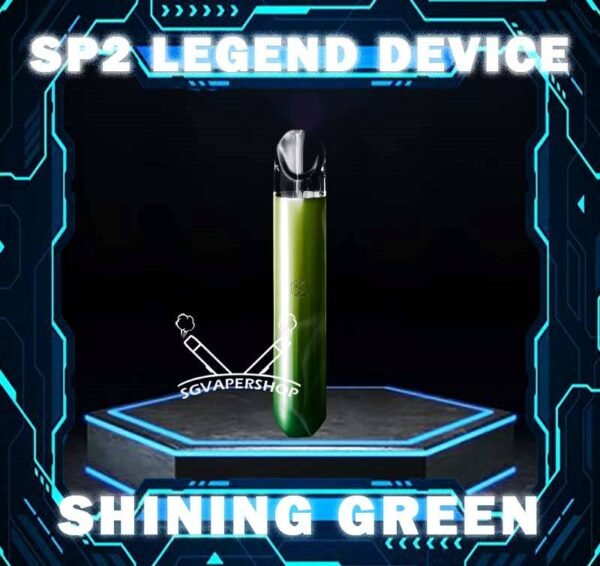 SP2 LEGEND / LEGENDA DEVICE The SP2 LEGEND / LEGENDA DEVICE is a LED light indicator shows red light during charging and light off when the charging process is complete . The SP2s Legend Vape LED light flashes for about 10 times to indicate battery low , Magnet on both battery and pod cartridge for easy plug-n-play , Buyer will bear for the shipping cost for warranty purposes . Specifications : Battery Capacity: 380 mAh Fast Charging Time: 15-30 mins Full Power Puffs of Pod: 300-350 puffs ⚠️SP2 LEGEND DEVICE COMPATIBLE POD WITH⚠️ SP2 POD LANA POD ZEUZ POD ZENO POD GENESIS POD R-ONE POD KIZZ POD J13 POD ⚠️SP2 LEGEND DEVICE AVAILABLE COLOR⚠️ Aqua Shell Rainbow Indigo Roseple Star Shining Green Spring Blue SG VAPE COD SAME DAY DELIVERY , CASH ON DELIVERY ONLY. TAKE BULK ORDER /MORE ORDER PLS CONTACT ME : SGVAPERSHOP VIEW OUR DAILY NEWS INFORMATION VAPE : TELEGRAM CHANNEL