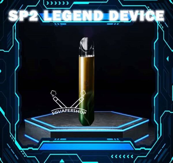 SP2 LEGEND DEVICE - SG VAPER SHOP SINGAPORE The SP2 LEGEND DEVICE Ready stock in our sg singapore store online shop for same day delivery. This Kit is a LED light indicator shows red light during charging and light off when the charging process is complete . The SP2s Legend Vape LED light flashes for about 10 times to indicate battery low , Magnet on both battery and pod cartridge for easy plug-n-play , Buyer will bear for the shipping cost for warranty purposes . Specifications : Battery Capacity: 380 mAh Fast Charging Time: 15-30 mins Full Power Puffs of Pod: 300-350 puffs ⚠️SP2 LEGEND DEVICE COMPATIBLE POD WITH⚠️ SP2 POD LANA POD R-ONE POD RELX POD ZEUZ POD ZENO POD GENESIS POD KIZZ POD J13 POD ⚠️SP2 LEGEND DEVICE AVAILABLE COLOR⚠️ Aqua Shell Rainbow Indigo Roseple Star Shining Green Spring Blue SG VAPE COD SAME DAY DELIVERY , CASH ON DELIVERY ONLY. TAKE BULK ORDER /MORE ORDER PLS CONTACT ME : SGVAPERSHOP VIEW OUR DAILY NEWS INFORMATION VAPE : TELEGRAM CHANNEL