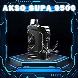 AKSO SUPA 9500 DISPOSABLE - SG VAPER SHOP SINGAPORE AKSO SUPA 9500 disposable vape ready stock in our sg singapore store online shop for same day delivery. This Kit are one of the smash-market vape in Malaysia. They pack a rechargeable battery and come prefilled with a whopping 9.5ml of liquid together with an indicator special for battery and liquid level. This allows you to vape longer on a single disposable and makes the AKSO SUPA flavour a great option for traveling, extended road trips, or even just day-to-day use. The Akso Supa 9.5k Puffs is comes with airflow adjustable, same goes with AKSO SUPA. The function for your satisfying your daily vape. The great function of the indicator to alert you the power of battery and the liquid level in the pod. Each AKSO SUPA 9.5k delivers a great flavoring, a satisfying draw and the indicator; three fastors that make for a great disposable. They feel really good in the hand as the rounded it ergonomic to hold vape with. The AKSO SUPA is available more Flavour for you to choose. Specification : Puff: 9500 Puffs E-Liquid: 9.5ML Charging Port: Type C Rechargeable Safety Child Lock Button Adjustable Airflow Nicotine Strength: 50mg / 5% ⚠️AKSO SUPA 9500 DISPOSABLE FLAVOUR LIST⚠️ Apple Asam Boi Blackcurrant Yakult Creamy Milk Ice Cream Cake Mango Yacult Rootbeer Solero Strawberry Vanilla Donut Vanilla Latte Yakult Nutty Tobacco Blackberry Ice ⚠️ICE SERIES⚠️ Taro Ice Cream Super Ice Mint Green Grapes Lychee Longan ⚠️BOOST SERIES⚠️ Mango Ice Watermelon Ice Guava Asam Grape Ice Melony Gum Strawberry Gum SG VAPE COD SAME DAY DELIVERY , CASH ON DELIVERY ONLY. TAKE BULK ORDER /MORE ORDER PLS CONTACT ME : SGVAPERSHOP VIEW OUR DAILY NEWS INFORMATION VAPE : TELEGRAM CHANNEL