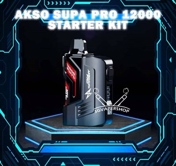 AKSO SUPA PRO 12000 DISPOSABLE - SG VAPER SHOP SINGAPORE The AKSO SUPA PRO 12000 Vape Flavour Ready stock in our sg singapore store online shop for same day delivery! Discover the pinnacle of vaping technology with the AKSO Supa Pro 12k Flavour close pod systems. Enjoy up to 12k puffs and explore 20 + exciting flavors, all waiting for you to unleash the SUPA POWER! It include 1 cartridge and 1 device for starter kit, providing everything you need to get started. When the cartridge is finish, simply replace it with a new cartridge, reusing the existing battery to save costs. Vapers can enjoy cost savings by ordering AKSO Supa Pro 12k prefilled cartridge separately and swapping them onto their AKSO Supa Pro battery device. Specification : Nicotine 50mg (5%) 12000 Puffs : Number of puff can long last more than 1 week with a great usage of a pod Blue Led : Unlock and Booster Blue & Green Led : Press 3 Time for child lock safety 12ML Juice : The high amount of liquid with a great consistency taste since the first puff Chip Set Tech : Flavour Liquid Indicator which showing the level of the liquid left in the cartridge Rechargeable Battery Charging Port Type-C ⚠️AKSO SUPA PRO 12000 FULL SET FLAVOUR LINE UP⚠️ Apple Asam Boi Blackcurrant Yakult Grape Ice Watermelon Mango Lime Minty Gum Nutty Tobacco Peanut Butter Toast Pineapple Mango Pomegranate Plum Guava Rootbeer Triple Mango Strawberry Hami Melon Mango Nata De Coco Strawberry Vanilla Custard Pina Watermelon Strawberry Zesty Grape Watermelon Grape Mango Mangosteen Lychee Longan Grape Gum Passion Grape Honeydew Blackcurrant Apple Aloe Vera Blueberry Kiwi Ice Coffee Hazelnut Oolong Green Tea Passion Lychee Tea Guan Yin Wild Sour Berry SG VAPE COD SAME DAY DELIVERY , CASH ON DELIVERY ONLY. TAKE BULK ORDER /MORE ORDER PLS CONTACT ME : SGVAPERSHOP VIEW OUR DAILY NEWS INFORMATION VAPE : TELEGRAM CHANNEL