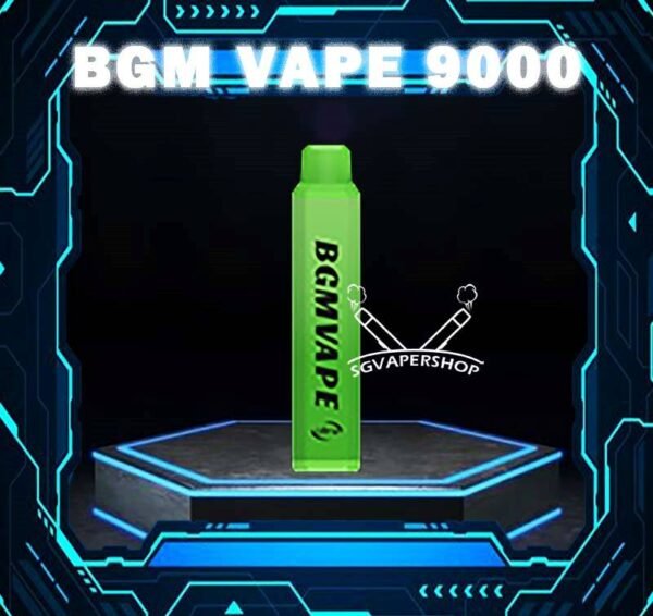 BGM VAPE Ultra 9000 DISPOSABLE Bgm vape Ultra disposable comes with a massive 9000 puffs. Singapore Vaper no need worries not enough to use. The device is portable and light, vaper can bring it to anywhere with hassle-free . BGM vape flavours is focusing in cold and fruit-based. The best seller flavors are tie guan yin, superb mint and mango melon. Specification : Puff : 9000 Puffs Volume : 12ML Flavour Charging : Rechargeable with Type C Coil : Mesh Coil Fully Charged Time : 20mins Nicotine Strength : 5% ⚠️BGM VAPE 9000 FLAVOUR LINE UP⚠️ Double Melon Fuji Apple Jasmine Tea Litchi Ice Luch Ice Mango Melon Peach Lychee Peach Oolong Pure Grape Pure Passion Superb Mint Taro Creamy Tie Guan Yin Watermelon Black Tea Watermelon Lychee Yacult Orange Yacult Grape SG VAPE COD SAME DAY DELIVERY , CASH ON DELIVERY ONLY. TAKE BULK ORDER /MORE ORDER PLS CONTACT ME : SGVAPERSHOP VIEW OUR DAILY NEWS INFORMATION VAPE : TELEGRAM CHANNEL