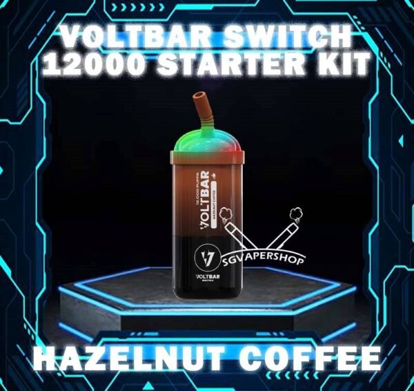 VOLTBAR SWITCH 12000 DISPOSABLE VOLTBAR SWITCH 12000 Puffs Disposable has the ultimate prefilled pod kit with 18 flavors, mesmerizing RGB lights, and incredible 12,000 puffs. Experience seamless performance, easy portability, and a visually stunning vaping experience. It include 1 cartridge and 1 device, providing everything you need to get started. When the cartridge is finish, simply replace it with a new cartridge, reusing the existing battery to save costs. Discover out signature Grape Bubblegum flavor, alongside popular options like VOLT BAR 12000 Puffs  Hazelnut Coffee, Honeydew Bubblegum , Mint Chewing Gum, Peach Mango, Sour Bubblegum, and Watermelon Bubblegum. For those craving extra sweetness, you can also enjoy Rootbeer or Yakult Original flavors. Specification : Nicotine : 50mg (5%) Approx. 12000 puffs Rechargeable Battery Charging Port: Type-C ⚠️VOLTBAR SWITCH 12000 STARTER KIT FLAVOUR LINE UP⚠️ Blackcurrant Melon Grape Bubblegum Grape Yakult Hawaii Mango Hazelnut Coffee Honeydew Bubblegum Honeydew Ice Cream Honeydew Mango Kiwi Mango Vanilla Mango Watermelon Mango Yacult Mint Chewing Gum MixFruit Nescoffee Gold Passion Yakult Peach Mango Rootbeer Sour Bubblegum Strawberry Apple Strawberry Grape Strawberry Watermelon Watermelon Bubblegum Watermelon Ice Watermelon Kiwi Watermelon Lychee Yakult Original SG VAPE COD SAME DAY DELIVERY , CASH ON DELIVERY ONLY. TAKE BULK ORDER /MORE ORDER PLS CONTACT ME : SGVAPERSHOP VIEW OUR DAILY NEWS INFORMATION VAPE : TELEGRAM CHANNEL