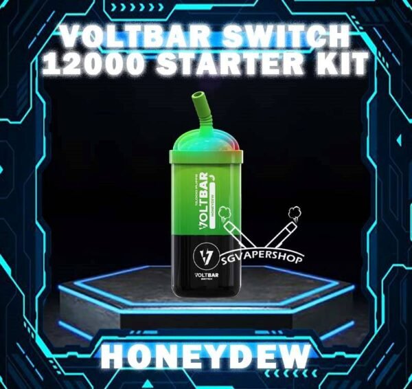 VOLTBAR SWITCH 12000 DISPOSABLE VOLTBAR SWITCH 12000 Puffs Disposable has the ultimate prefilled pod kit with 18 flavors, mesmerizing RGB lights, and incredible 12,000 puffs. Experience seamless performance, easy portability, and a visually stunning vaping experience. It include 1 cartridge and 1 device, providing everything you need to get started. When the cartridge is finish, simply replace it with a new cartridge, reusing the existing battery to save costs. Discover out signature Grape Bubblegum flavor, alongside popular options like VOLT BAR 12000 Puffs  Hazelnut Coffee, Honeydew Bubblegum , Mint Chewing Gum, Peach Mango, Sour Bubblegum, and Watermelon Bubblegum. For those craving extra sweetness, you can also enjoy Rootbeer or Yakult Original flavors. Specification : Nicotine : 50mg (5%) Approx. 12000 puffs Rechargeable Battery Charging Port: Type-C ⚠️VOLTBAR SWITCH 12000 STARTER KIT FLAVOUR LINE UP⚠️ Blackcurrant Melon Grape Bubblegum Grape Yakult Hawaii Mango Hazelnut Coffee Honeydew Bubblegum Honeydew Ice Cream Honeydew Mango Kiwi Mango Vanilla Mango Watermelon Mango Yacult Mint Chewing Gum MixFruit Nescoffee Gold Passion Yakult Peach Mango Rootbeer Sour Bubblegum Strawberry Apple Strawberry Grape Strawberry Watermelon Watermelon Bubblegum Watermelon Ice Watermelon Kiwi Watermelon Lychee Yakult Original SG VAPE COD SAME DAY DELIVERY , CASH ON DELIVERY ONLY. TAKE BULK ORDER /MORE ORDER PLS CONTACT ME : SGVAPERSHOP VIEW OUR DAILY NEWS INFORMATION VAPE : TELEGRAM CHANNEL