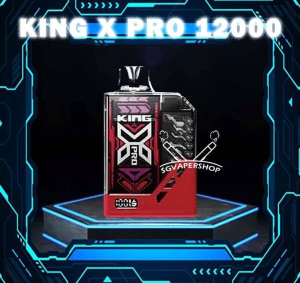 KING X PRO 12000 ( 12K Puffs ) DISPOSABLE - SG VAPER SHOP SINGAPORE The King X Pro 12000 Disposable Vape Ready stock in our sg singapore store online shop for same day delivery. This Kit device is suitable for both novice and experienced vapers. Its long battery life means that you can enjoy longer sessions without having to worry about having to recharge. With the King X's wide selection of expertly made e-liquid alternatives, you may lose yourself in a world of flavour. Every flavour profile, from juicy fruits to rich sweets, has been carefully crafted. Specification : Nicotine 50mg (5%) Approx. 12000 puffs Child-Lock Safety Booster Button Rechargeable Battery Charging Port: Type-C ⚠️KING X PRO 12000 FLAVOUR LINE UP⚠️ Fresh Watermelon Juice Guava Grape Lychee Berries Mix Mango Guava Watermelon Peanut Oreo Cookie Rootbeer Solero Ice Cream Strawberry Cheesecake Unicorn Milk Watermelon Candy Blackcurrant Honeydew Strawberry Mango Strawberry Watermelon Watermelon Mango Ice Coffee Hazelnut Peanut Butter Choco Peanut Corn Pancake Lemon Drop Sparkling Apple Punch Strawberry Pine Melon SG VAPE COD SAME DAY DELIVERY , CASH ON DELIVERY ONLY. TAKE BULK ORDER /MORE ORDER PLS CONTACT ME : SGVAPERSHOP VIEW OUR DAILY NEWS INFORMATION VAPE : TELEGRAM CHANNEL