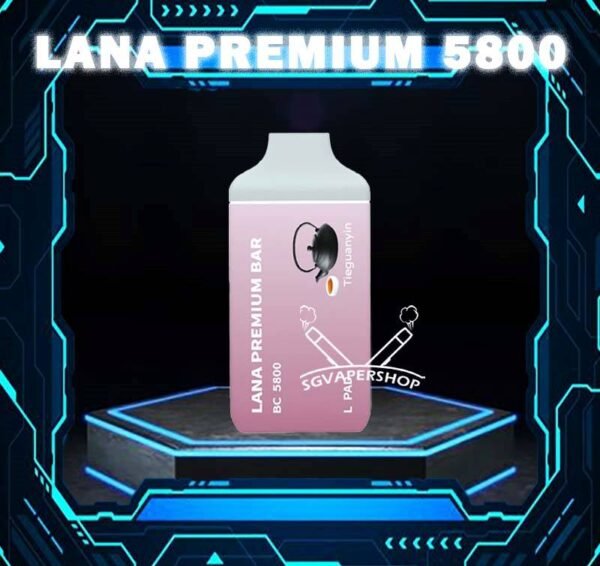 LANA PREMIUM BAR 5800 DISPOSABLE Lana Premium Bar 5800 Disposable Vape is a fantastic choice for anyone looking for a convenient and reliable vaping experience. The kit comes in a compact and light weight design, making it easy to carry with you wherever you go. The device provides up to 5800 puffs, which is more than enough to last for several days of vaping. Additionally, the device is rechargeable, which means that you don’t have to worry about running out of power when you need it most. Another advantage of the Lana Premium Bar 5800  is its ease of use. The device is draw-activated, which means that you simply inhale to activate the device. This makes it ideal for those who are new to vaping or simply prefer a more straightforward experience. Specifition :  Puff : 5800 Puffs Nicotine : 3% Capacity : 13ml Battery : 650mAh Charging : Rechargable with Type C ⚠️LANA PREMIUM BAR 5800 DISPOSABLE FLAVOUR LINE UP⚠️ Apple Grape Banana Ice Champagne Apple Coke Cool Double Mint Golden Armour (Chrysanthemum) Grape Grape Gum Honey Grape Honeydew Lemonade Tea Longjing Tea Lychee Mango Peach Milk Froth Love Coffee Passion Fruit Peach Peach Oolong Tea Pineapple Rootbeer Sprite Lemon Strawberry Banana Strawberry Grape Strawberry Milk Strawberry Watermelon Taste Of The Sea (Sea Salt Lemon) Thai Mango Tie Guan Yin Watermelon Watermelon Lychee Yogurt Yummy Yam SG VAPE COD SAME DAY DELIVERY , CASH ON DELIVERY ONLY. TAKE BULK ORDER /MORE ORDER PLS CONTACT ME : SGVAPERSHOP VIEW OUR DAILY NEWS INFORMATION VAPE : TELEGRAM CHANNEL