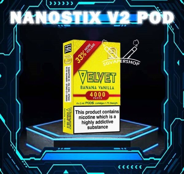 NANOSTIX V2 POD Nano V2 Pod Flavour Compatible for NanoSTIX Neo devices (V2) now with 2ml of liquids which is 33% bigger. Available in packs of 4 cartridges in 1 box of NanoPOD Neo. Our 2ml NanoPOD Neo come in a wide range of flavors. Don’t be deceived by their compact size; these flavorful little pods contain the equivalent of 45 cigarettes worth of nicotine each, and thanks to our innovative NanoNIC technology using naturally occurring nicotine salts rather than traditional freebase nicotine, delivery is much more efficient. Package Included : 1 Pack of 4 Pods ⚠️NANOSTIX V2 POD FLAVOUR LINE UP⚠️ Apple Banana Vanilla Bubblegum Butterscotch Cream Coffee Grape Ice Grapple Guava Hazelnut Coffee Honeydew Jackfruit Kiwi Rockmelon Lemonade Lychee Mango Mix Creamy Red Mix Fruity Blue Orange Popcorn Caramel Strawberry Apple Strawberry Vanilla Tobacco Classic Tobacco Menthol Velvet Butter Cake NANOSTIX V2 POD ONLY COMPATIBLE WITH NANOSTIX V3 DEVICE SG VAPE COD SAME DAY DELIVERY , CASH ON DELIVERY ONLY. TAKE BULK ORDER /MORE ORDER PLS CONTACT ME : SGVAPERSHOP VIEW OUR DAILY NEWS INFORMATION VAPE : TELEGRAM CHANNEL