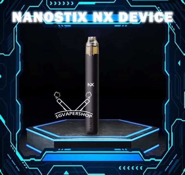 NANOSTIX NX V3 DEVICE Nanostix Nx v3 device featuring load and go NanoPOD (V2), minus the harmful tar and chemicals of cigarettes’ that offers a healthier, more economical alternative to smoking. The device is lightweight and made of stainless-steel casing. Designed without the mess of refill tanks. Simply insert the NanoPOD juice cartridge into the device and you’re ready to vape right away. NanoSTIX device is powered with LED power indicator, micro-USB with 0.35V – 2.25V. There are 6 colors for NanoSTIX NX device: Designed without the mess of refill tanks. Simply insert the NanoPOD Neo juice cartridge into the device and you’re ready to vape right away. NanoSTIX Neo device is powered with LED power indicator, USB Type-C fast charging and now with better air flow. Features: Stainless Steel Body Built-in Battery 300mAh LED Power Indicator Resistance: 2.0ohm Package Included: 1x NanoSTIX NX Device 1x Type-C Cable Compatible Pod: NanoSTIX Neo V2 Pod ⚠️NANOSTIX NX (V3) DEVICE COLOR LINE UP⚠️ Army (Green) Tuxedo (Black) Denim (Purple) Titanium (Gold) Brass (Brown) Petra (Rose) *NANOSTIX V3 DEVICE ONLY COMPATIBLE WITH NANOSIX V2 POD SG VAPE COD SAME DAY DELIVERY , CASH ON DELIVERY ONLY. TAKE BULK ORDER /MORE ORDER PLS CONTACT ME : SGVAPERSHOP VIEW OUR DAILY NEWS INFORMATION VAPE : TELEGRAM CHANNEL