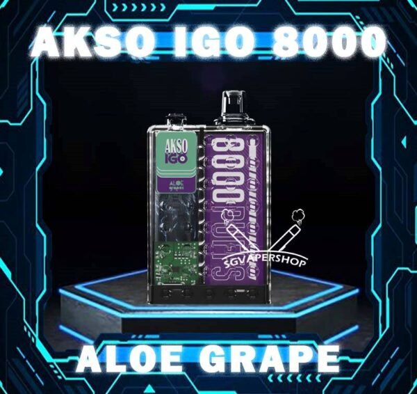 AKSO IGO 8000 DISPOSABLE Akso IGO 8000 disposable vape is a high-capacity device designed for an extended vaping experience.Beside, the device comes pre-filled with 15ml of e-liquid, which is available in a range of delicious flavors and nicotine strengths. Akso IGO features an ergonomic design that is comfortable to hold and use. It mouthpiece is designed to enhance the vaping experience, and the device is draw activated, making it easy to use . Akso IGO 8000 puffs disposable is portable, making it easy to carry in a pocket .Its compact design does not compromise on performance, deliver smooth vapor production with every puff. Specification : Nicotine : 50mg (5%) Approx : 8000 puffs Capacity : 15ml Adjustable Airflow Rechargeable Battery 650mAh (Type C Port) ⚠️AKSO IGO 8000 FLAVOUR LINE UP⚠️ Aloe Grape Apple Yakult Blackcurrant Ice Caramel Cookies Caramel Mocha Freezy Cola Guava Honeydew Lychee Rose Mango Ice Mango Peach Mix Berries Nutty Tobacco Passion Fruit Yakult Rootbeer Rootbeer Float Strawberry Cheese Strawberry Ice Cream Strawberry Kiwi Strawberry Yakult Vanilla Milk Watermelon Ice Yakult Coffee Hazelnut Creme Brulee Get Akso Disposable Collection Now . SG VAPE COD SAME DAY DELIVERY , CASH ON DELIVERY ONLY. TAKE BULK ORDER /MORE ORDER PLS CONTACT ME : SGVAPERSHOP VIEW OUR DAILY NEWS INFORMATION VAPE : TELEGRAM CHANNEL