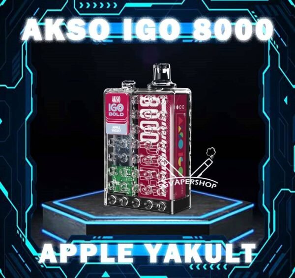 AKSO IGO 8000 DISPOSABLE Akso IGO 8000 disposable vape is a high-capacity device designed for an extended vaping experience.Beside, the device comes pre-filled with 15ml of e-liquid, which is available in a range of delicious flavors and nicotine strengths. Akso IGO features an ergonomic design that is comfortable to hold and use. It mouthpiece is designed to enhance the vaping experience, and the device is draw activated, making it easy to use . Akso IGO 8000 puffs disposable is portable, making it easy to carry in a pocket .Its compact design does not compromise on performance, deliver smooth vapor production with every puff. Specification : Nicotine : 50mg (5%) Approx : 8000 puffs Capacity : 15ml Adjustable Airflow Rechargeable Battery 650mAh (Type C Port) ⚠️AKSO IGO 8000 FLAVOUR LINE UP⚠️ Aloe Grape Apple Yakult Blackcurrant Ice Caramel Cookies Caramel Mocha Freezy Cola Guava Honeydew Lychee Rose Mango Ice Mango Peach Mix Berries Nutty Tobacco Passion Fruit Yakult Rootbeer Rootbeer Float Strawberry Cheese Strawberry Ice Cream Strawberry Kiwi Strawberry Yakult Vanilla Milk Watermelon Ice Yakult Coffee Hazelnut Creme Brulee Get Akso Disposable Collection Now . SG VAPE COD SAME DAY DELIVERY , CASH ON DELIVERY ONLY. TAKE BULK ORDER /MORE ORDER PLS CONTACT ME : SGVAPERSHOP VIEW OUR DAILY NEWS INFORMATION VAPE : TELEGRAM CHANNEL