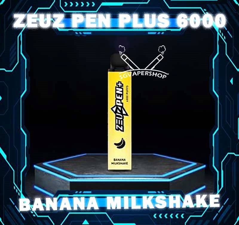 ZEUZ PEN PLUS 6000 DISPOSABLE Zeuz Pen Plus 6000 is rechargeable type disposable vape device. It design in pen shape and it is auto draw active device. This make it easy to carry to every where with hassle free. Zeus pen Plus 6000 comes with 17 plus flavours. The top 5 best seller flavour are Tie Guan Yin,Mint Extra, Watermelon Cherry, Grape and Lemon Bubblegum. Zeus Pen remain same cooling level as Zeuz bar 9100. Specification : Approx : 6000 Puffs Capacity : 9ml Rechargeable Battery 500mAh Charging Port: Type-C ⚠️ZEUZ PEN PLUS 6000 FLAVOUR LINE UP⚠️ Tie Guan Yin Mint Extra Honeydew Melon The Real Rootbeer Ice Lychee Lemon Coke Power Bull Yakult Watermelon Ice Watermelon Cherry Banana Milkshake Pure Grape Triple Mango Strawberry Ice Cream Sour Apple Hazelnut Coffee Lemon Bubblegum Grape Bubblegum Classic Tobacco Chrysanthemum Tea Watermelon Lychee Solero Lime Strawberry Watermelon Frozen Peach Yogurt Mango Watermelon Lemon SG VAPE COD SAME DAY DELIVERY , CASH ON DELIVERY ONLY. TAKE BULK ORDER /MORE ORDER PLS CONTACT ME : SGVAPERSHOP VIEW OUR DAILY NEWS INFORMATION VAPE : TELEGRAM CHANNEL