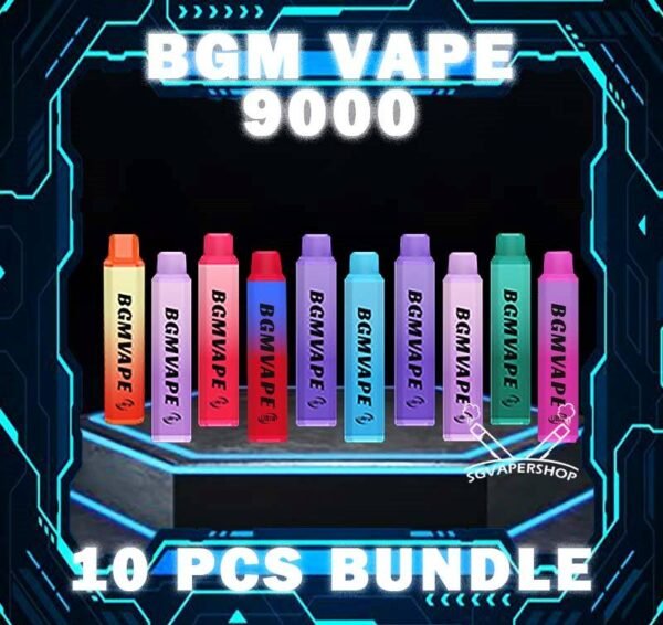 10PCS BGM VAPE 9000 DISPOSABLE BUNDLE - SG VAPER SHOP The 10PCS BGM VAPE 9000 DISPOSABLE BUNDLE Package include : 10 x BGM VAPE 9K PUFFS DISPOSABLE 1 x Free Gift Free Delivery Bgm vape Ultra disposable comes with a massive 9k puffs. Singapore Vaper no need worries not enough to use. The device is portable and light, vaper can bring it to anywhere with hassle-free . BGM vape flavours is focusing in cold and fruit-based. The best seller flavors are tie guan yin, superb mint and mango melon. Specification : Puff : 9000 Puffs Volume : 12ML Flavour Charging : Rechargeable with Type C Coil : Mesh Coil Fully Charged Time : 20mins Nicotine Strength : 5% ⚠️BGM VAPE 9000 FLAVOUR LINE UP⚠️ Double Melon Fuji Apple Jasmine Tea Litchi Ice Luch Ice Mango Melon Peach Lychee Peach Oolong Pure Grape Pure Passion Superb Mint Taro Creamy Tie Guan Yin Watermelon Black Tea Watermelon Lychee Yacult Orange Yacult Grape SG VAPE COD SAME DAY DELIVERY , CASH ON DELIVERY ONLY. TAKE BULK ORDER /MORE ORDER PLS CONTACT ME : SGVAPERSHOP VIEW OUR DAILY NEWS INFORMATION VAPE : TELEGRAM CHANNEL