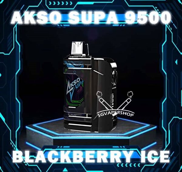 AKSO SUPA 9500 DISPOSABLE AKSO SUPA 9500 disposable are one of the smash-market vape in Malaysia. They pack a rechargeable battery and come prefilled with a whopping 9.5ml of liquid together with an indicator special for battery and liquid level. This allows you to vape longer on a single disposable and makes the AKSO SUPA a great option for traveling, extended road trips, or even just day-to-day use. Each AKSO SUPA disposable will last for 9500 puffs. Each AKSO SUPA delivers a great flavoring, a satisfying draw and the indicator; three fastors that make for a great disposable. They feel really good in the hand as the rounded it ergonomic to hold vape with. The AKSO SUPA is available more Flavour for you to choose. Adjustable Airflow Some of the AKSO product comes with airflow adjustable, same goes with AKSO SUPA. The function for your satisfying your daily vape. 9500 Puffs Number of puff can long last more than 1 week with a great usage of a pad. Battery & Liquid Indicator The great function of the indicator to alert you the power of battery and the liquid level in the pod. 9.5ml The high amount of liquid with a great consistency taste since the first puff. Specification : Up to 9500 Puffs under specific conditions. Type C Rechargeable Smart Screen Indicator for Battery & E-liquid Safety Child Lock Button Adjustable Airflow Booster Button ⚠️AKSO SUPA 9500 FLAVOUR LINE UP⚠️ Apple Asam Boi Blackberry Ice Blackcurrant Yakult Creamy Milk Grape Ice Ice Cream Cake Green Grape Lychee Longan Super Ice Mint Taro Ice Cream Mango Yakult Nutty Tobacco Rootbeer Solero Strawberry Vanilla Donut Vanilla Latte Watermelon Ice Yakult Melony Gum Strawberry Gum Guava Asam Mango Ice Get Akso Disposable Collection Now . SG VAPE COD SAME DAY DELIVERY , CASH ON DELIVERY ONLY. TAKE BULK ORDER /MORE ORDER PLS CONTACT ME : SGVAPERSHOP VIEW OUR DAILY NEWS INFORMATION VAPE : TELEGRAM CHANNEL