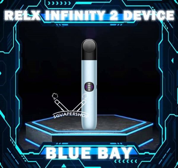 RELX INFINITY 2 DEVICE The RELX Infinity 2 vape device is the newest 2023 addition to the RELX family. As with the RELX Infinity and Essential, the Infinity 2 is a compact and lightweight pen-style device designed for both beginner and veteran vapers, but with some groundbreaking added features. Customize your vaping experience with 3 power modes! Vape your way with your choice of 3 vaping modes; Eco, Smooth and Boost, easily selectable by the push of a button with the RELX Infinity 2 and identifiable by the LED light color. Eco Mode Eco Mode runs on a reduced power setting of 5.5w. This setting gives you a lighter vaping experience with less output and also preserves battery life by up to 25% vs smooth mode! Smooth Mode Smooth Mode delivers the most similar vaping experience to the RELX infinity and RELX Essential. At a slightly higher 6.5w power output this gives you the familiar vaping experience you know and love with traditional RELX Products. Boost Mode Boost Mode runs on an enhanced power setting of 8w delivering instant satisfaction, maximum flavour & 15% more vapor output than smooth mode. Enhanced Battery Technology The RELX Infinity 2 comes with improved ultra fast charging. You can now charge a RELX device in less than 15 minutes; 130% faster than prior RELX infinity devices. In addition to quicker charging, the RELX Infinity 2 comes with an additional 14% battery capacity compared to the RELX Infinity. At 440 mAh, you'll have no problem being out on the go for a solid day. Specifications : Atomizer using Cotton/Ceramic Charging Duration 27min Battery Capacity 440mAh Charger Type USB Type C Battery Indicator Power Adjustable Power Mode : Green - Eco Mode Blue - Smooth Mode Purple - Boost Mode ⚠️RELX INFINITY 2 DEVICE COMPATIBLE POD WITH⚠️ RELX INFINITY POD ISHO INFINITY POD ZEUZ INFINITY POD LANA INFINITY POD ⚠️RELX INFINITY 2 DEVICE COLOR LINE UP⚠️ Blue Bay (Blue) Cherry Blossom (Pink) Dark Asteroid (Grey) Green Navy (Green) Obsidian Black (Black) Royal Indigo (Purple) SG VAPE COD SAME DAY DELIVERY , CASH ON DELIVERY ONLY. TAKE BULK ORDER /MORE ORDER PLS CONTACT ME : SGVAPERSHOP VIEW OUR DAILY NEWS INFORMATION VAPE : TELEGRAM CHANNEL