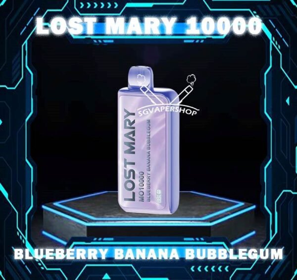 LOST MARY MO 10000 DISPOSABLE The Lost Mary MO 10000 Disposable Vape is a sophisticated and user-friendly vaping device designed for convenience and longevity.  It comes pre-filled with 17mL of e-liquid, ensuring a long-lasting vaping experience without the need for frequent refills. This vape contains a 5% salt nicotine concentration, providing a satisfying hit with each puff. Salt nicotine is known for its smoother throat hit compared to traditional nicotine. Specification : Puff : 10000 Puffs Volume : 17ML Flavour Charging : Rechargeable with Type C Coil : Mesh Coil Fully Charged Time : 20mins Nicotine Strength : 5% ⚠️LOST MARY MO10000 FLAVOUR LINE UP⚠️ Double Apple Strawberry Yakult Solero Lime Rose Grape Triple Mango Blueberry Banana Bubblegum Peach Plus Ice California Clear Lychee Cantaloupe Mango Orange Pineapple SG VAPE COD SAME DAY DELIVERY , CASH ON DELIVERY ONLY. TAKE BULK ORDER /MORE ORDER PLS CONTACT ME : SGVAPERSHOP VIEW OUR DAILY NEWS INFORMATION VAPE : TELEGRAM CHANNEL