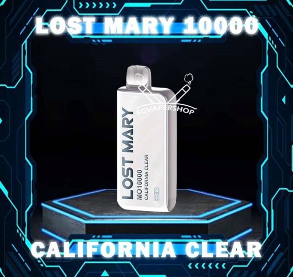 LOST MARY MO 10000 DISPOSABLE The Lost Mary MO 10000 Disposable Vape is a sophisticated and user-friendly vaping device designed for convenience and longevity.  It comes pre-filled with 17mL of e-liquid, ensuring a long-lasting vaping experience without the need for frequent refills. This vape contains a 5% salt nicotine concentration, providing a satisfying hit with each puff. Salt nicotine is known for its smoother throat hit compared to traditional nicotine. Specification : Puff : 10000 Puffs Volume : 17ML Flavour Charging : Rechargeable with Type C Coil : Mesh Coil Fully Charged Time : 20mins Nicotine Strength : 5% ⚠️LOST MARY MO10000 FLAVOUR LINE UP⚠️ Double Apple Strawberry Yakult Solero Lime Rose Grape Triple Mango Blueberry Banana Bubblegum Peach Plus Ice California Clear Lychee Cantaloupe Mango Orange Pineapple SG VAPE COD SAME DAY DELIVERY , CASH ON DELIVERY ONLY. TAKE BULK ORDER /MORE ORDER PLS CONTACT ME : SGVAPERSHOP VIEW OUR DAILY NEWS INFORMATION VAPE : TELEGRAM CHANNEL