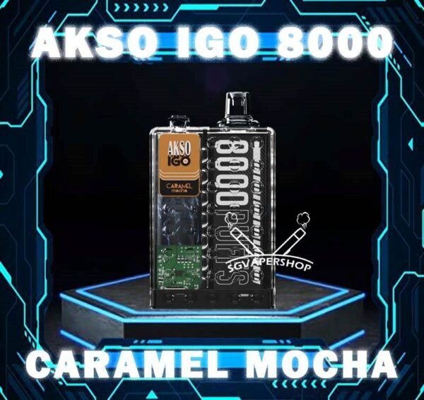 AKSO IGO 8000 DISPOSABLE Akso IGO 8000 disposable vape is a high-capacity device designed for an extended vaping experience.Beside, the device comes pre-filled with 15ml of e-liquid, which is available in a range of delicious flavors and nicotine strengths. Akso IGO features an ergonomic design that is comfortable to hold and use. It mouthpiece is designed to enhance the vaping experience, and the device is draw activated, making it easy to use . Akso IGO 8000 puffs disposable is portable, making it easy to carry in a pocket .Its compact design does not compromise on performance, deliver smooth vapor production with every puff. Specification : Nicotine : 50mg (5%) Approx : 8000 puffs Capacity : 15ml Adjustable Airflow Rechargeable Battery 650mAh (Type C Port) ⚠️AKSO IGO 8000 FLAVOUR LINE UP⚠️ Aloe Grape Apple Yakult Blackcurrant Ice Caramel Cookies Caramel Mocha Freezy Cola Guava Honeydew Lychee Rose Mango Ice Mango Peach Mix Berries Nutty Tobacco Passion Fruit Yakult Rootbeer Rootbeer Float Strawberry Cheese Strawberry Ice Cream Strawberry Kiwi Strawberry Yakult Vanilla Milk Watermelon Ice Yakult Coffee Hazelnut Creme Brulee Get Akso Disposable Collection Now . SG VAPE COD SAME DAY DELIVERY , CASH ON DELIVERY ONLY. TAKE BULK ORDER /MORE ORDER PLS CONTACT ME : SGVAPERSHOP VIEW OUR DAILY NEWS INFORMATION VAPE : TELEGRAM CHANNEL