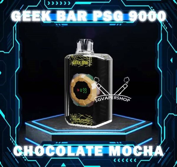 GEEK BAR PSG 9000 DISPOSABLE Geek bar PSG 9000 is official partner of Paris Saint-Germain F.C. It comes with many superior flavours to fulfill Malaysian taste buds. With a massive 9000 puffs, Singapore vapers can use it without hassle of frequent replacements. The Geekbar 9000 has smart screen indicator which keep updating on both battery and e-liquid levels in real time. It also has adjustable air flow which can satisfied different users needs. Specification : Puff : 9000 Puffs Volume : 18ML Flavour Charging : Rechargeable with Type C Coil : Mesh Coil Fully Charged Time : 20mins Nicotine Strength : 5% ⚠️GEEK BAR PSG 9000 FLAVOUR LINE UP⚠️ Chocolate Mocha Classic Double Rootbeer Grape Blackcurrant Mango Blackcurrant Mixed Berries Sirup Bandung Strawberry Watermelon Triple Mango Vanilla Cream Puff Watermelon Pear Apple Asam Boi Dewberry Cream Ice Popsicle Juicy Watermelon Honeydew Melon Mango Pineapple Mother's Milk Strawberry Lemonade Wild Berry Ice Pomegranate Plum Lychee Berry Pineapple Honeydew SG VAPE COD SAME DAY DELIVERY , CASH ON DELIVERY ONLY. TAKE BULK ORDER /MORE ORDER PLS CONTACT ME : SGVAPERSHOP VIEW OUR DAILY NEWS INFORMATION VAPE : TELEGRAM CHANNEL