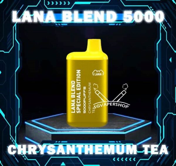 LANA BLEND 5000 SPECIAL EDITION DISPOSABLE Lana Blend 5000 Special Edition Disposable Vape  is a compact and stylish disposable vape kit that offers a convenient and satisfying vaping experience, it is perfect for those who prefer a simple yet stylish look. One of the standout features of the Lanabar 5000 is its flavor options. The device offers a range of flavors to choose from, each with its own unique taste profile. The flavors are well-balanced and do not contain any harsh or irritant ingredients, making for a smooth and enjoyable vaping experience. Whether you prefer sweet, fruity, or menthol flavors, the the Lanabar 5000 has something for everyone. Another advantage of the the Lanabar 5k is its size and portability. The device is small and lightweight, making it easy to carry in your pocket or bag. It’s perfect for those who need a discreet and convenient vaping solution, whether you’re at work, home, or on the go. The disposable design also means that you don’t have to worry about replacing parts or cleaning the device, making it a hassle-free option for those who want a simple and straightforward vaping experience. Specifications : Puff : 5000 Puffs Nicotine : 3% Capacity : 13ml Battery : 850mAh Charging : Rechargeable with Type C ⚠️LANA BLEND 5000 DISPOSABLE FLAVOUR LINE UP⚠️ Aloe Yogurt Chrysanthemum Tea Double Mint Grape Apple Ice Grape Bubblegum Grape Honey Ice Lemon Tea Mango Peach Ice Sea Salt Lemon Strawberry Mango Ice Tie Guan Yin Yakult Watermelon Bubblegum Honeydew Watermelon Pomelo White Tea SG VAPE COD SAME DAY DELIVERY , CASH ON DELIVERY ONLY. TAKE BULK ORDER /MORE ORDER PLS CONTACT ME : SGVAPERSHOP VIEW OUR DAILY NEWS INFORMATION VAPE : TELEGRAM CHANNEL