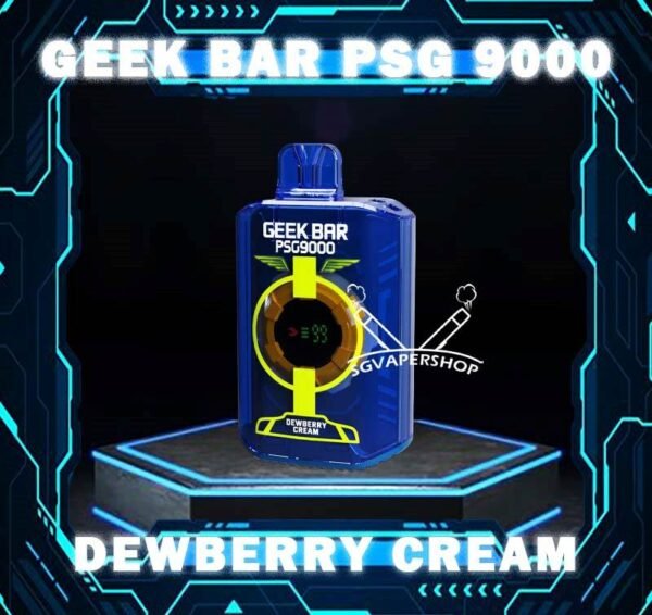 GEEK BAR PSG 9000 DISPOSABLE Geek bar PSG 9000 is official partner of Paris Saint-Germain F.C. It comes with many superior flavours to fulfill Malaysian taste buds. With a massive 9000 puffs, Singapore vapers can use it without hassle of frequent replacements. The Geekbar 9000 has smart screen indicator which keep updating on both battery and e-liquid levels in real time. It also has adjustable air flow which can satisfied different users needs. Specification : Puff : 9000 Puffs Volume : 18ML Flavour Charging : Rechargeable with Type C Coil : Mesh Coil Fully Charged Time : 20mins Nicotine Strength : 5% ⚠️GEEK BAR PSG 9000 FLAVOUR LINE UP⚠️ Chocolate Mocha Classic Double Rootbeer Grape Blackcurrant Mango Blackcurrant Mixed Berries Sirup Bandung Strawberry Watermelon Triple Mango Vanilla Cream Puff Watermelon Pear Apple Asam Boi Dewberry Cream Ice Popsicle Juicy Watermelon Honeydew Melon Mango Pineapple Mother's Milk Strawberry Lemonade Wild Berry Ice Pomegranate Plum Lychee Berry Pineapple Honeydew SG VAPE COD SAME DAY DELIVERY , CASH ON DELIVERY ONLY. TAKE BULK ORDER /MORE ORDER PLS CONTACT ME : SGVAPERSHOP VIEW OUR DAILY NEWS INFORMATION VAPE : TELEGRAM CHANNEL