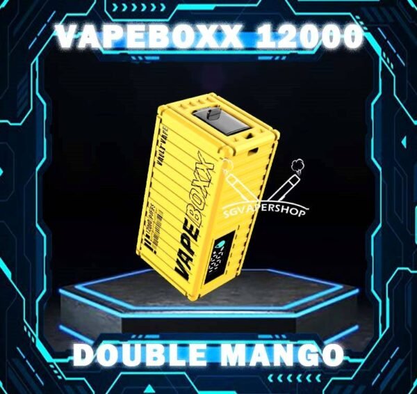 VAPEBOXX 12000 DISPOSABLE The VAPEBOXX 12000 Puffs disposable box from VAULT VAPE is an innovative addition to the vaping market, offering an impressive puff capacity of 12,000 hits with a 5% nicotine concentration. Overall, the VAPEBOXX 12000 Puffs disposable box appears to combine a high puff count with several user-friendly features, making it an appealing choice for vapers seeking convenience, performance, and customization options. Specification : Approx. 12000 puffs Smart Screen Display Airflow Adjustment Hidden Foldable Tip Explosive Cloud Rechargeable Battery Charging Port: Type-C ⚠️VAPEBOXX 12000 FLAVOUR LINE UP⚠️ Hazelnut Coffee Honeydew Melon Gummy Bear Grape Yogurt Double Mango Solero Ice Cream Energy Bull Strawberry Ice Cream Grape Apple Mixed Fruits Sour Bubblegum Original Yakult Grape Sparkling Green Apple Sparkling Lychee Sparkling Blackcurrant Grape Watermelon Bubblegum Kiwi Strawberry Apple SG VAPE COD SAME DAY DELIVERY , CASH ON DELIVERY ONLY. TAKE BULK ORDER /MORE ORDER PLS CONTACT ME : SGVAPERSHOP VIEW OUR DAILY NEWS INFORMATION VAPE : TELEGRAM CHANNEL