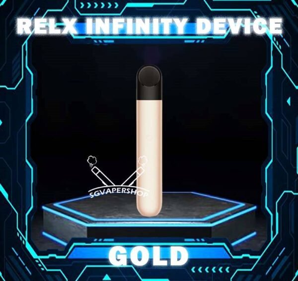 RELX INFINITY DEVICE The Newest addition to the RELX line up! With its innovative leak-resistant maze coil and SmartPace Vibration technology, introducing the RELX Infinity Vape Pod Device Kit! The RELX Infinity is jam packed with various features from its dual charging system and sleek ergonomic design. What sets the RELX Infinity apart? The Infinity optimizes the activation draw to be set at the perfect temperature providing you with rich vapor production and excellent flavor. The device features haptic vibration feedback when you insert the pre-filled pod. Hate Leaky Pods? RELX Infinity pods are leak resistant due to its new maze coil design. The coil features 11 structural layers that prevent internal leaks and condensation for a more secure vaping experience. Supports the new RELX Infinity Portable Charging Cases offering up to 2 and a half extra days of charge with it's 1000maH of battery life. Charging case sold separately. The battery features 380mAH for long lasting everyday usage and a massive 1.9mL capacity for its pre-filled nicotine salt e-juice pods that lasts approximately 650 puffs. pods come in a wide range of flavors to choose from. Specifications : Built-in Battery 380mAh Fast Charging with Type-C Cable SuperSmooth Technology Automatic (Draw activated) Magnetic Pod Connection Portable Charge Case – Sold Separately E-Liquid Capacity: 2ml ⚠️RELX INFINITY DEVICE COMPATIBLE POD WITH⚠️ RELX INFINITY POD ISHO INFINITY POD ZEUZ INFINITY POD LANA INFINITY POD ⚠️RELX INFINITY DEVICE COLOR LINE UP⚠️ Black Red Green Silver Gold Deep Blue Silver Blue Sky Blush SG VAPE COD SAME DAY DELIVERY , CASH ON DELIVERY ONLY. TAKE BULK ORDER /MORE ORDER PLS CONTACT ME : SGVAPERSHOP VIEW OUR DAILY NEWS INFORMATION VAPE : TELEGRAM CHANNEL