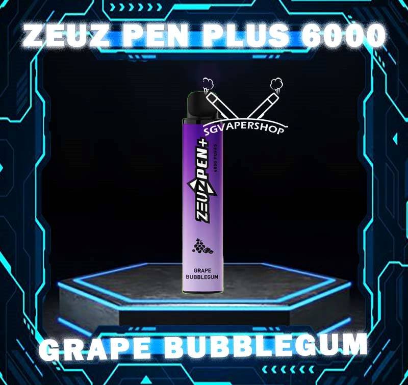 ZEUZ PEN PLUS 6000 DISPOSABLE Zeuz Pen Plus 6000 is rechargeable type disposable vape device. It design in pen shape and it is auto draw active device. This make it easy to carry to every where with hassle free. Zeus pen Plus 6000 comes with 17 plus flavours. The top 5 best seller flavour are Tie Guan Yin,Mint Extra, Watermelon Cherry, Grape and Lemon Bubblegum. Zeus Pen remain same cooling level as Zeuz bar 9100. Specification : Approx : 6000 Puffs Capacity : 9ml Rechargeable Battery 500mAh Charging Port: Type-C ⚠️ZEUZ PEN PLUS 6000 FLAVOUR LINE UP⚠️ Tie Guan Yin Mint Extra Honeydew Melon The Real Rootbeer Ice Lychee Lemon Coke Power Bull Yakult Watermelon Ice Watermelon Cherry Banana Milkshake Pure Grape Triple Mango Strawberry Ice Cream Sour Apple Hazelnut Coffee Lemon Bubblegum Grape Bubblegum Classic Tobacco Chrysanthemum Tea Watermelon Lychee Solero Lime Strawberry Watermelon Frozen Peach Yogurt Mango Watermelon Lemon SG VAPE COD SAME DAY DELIVERY , CASH ON DELIVERY ONLY. TAKE BULK ORDER /MORE ORDER PLS CONTACT ME : SGVAPERSHOP VIEW OUR DAILY NEWS INFORMATION VAPE : TELEGRAM CHANNEL