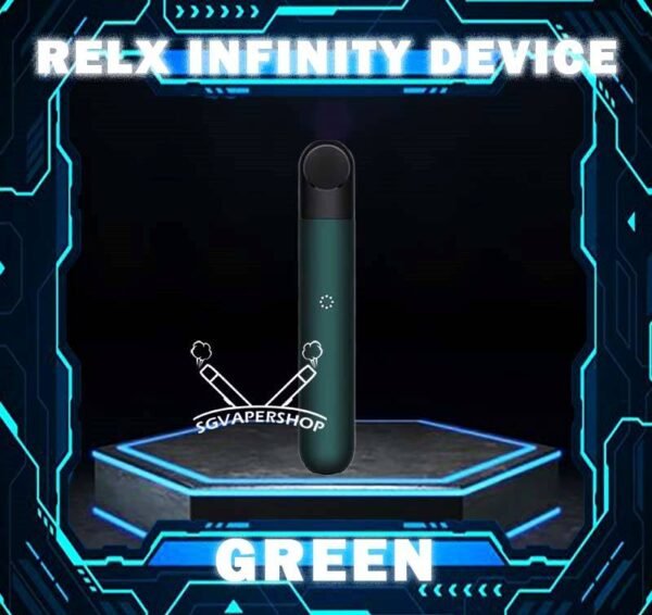 RELX INFINITY DEVICE The Newest addition to the RELX line up! With its innovative leak-resistant maze coil and SmartPace Vibration technology, introducing the RELX Infinity Vape Pod Device Kit! The RELX Infinity is jam packed with various features from its dual charging system and sleek ergonomic design. What sets the RELX Infinity apart? The Infinity optimizes the activation draw to be set at the perfect temperature providing you with rich vapor production and excellent flavor. The device features haptic vibration feedback when you insert the pre-filled pod. Hate Leaky Pods? RELX Infinity pods are leak resistant due to its new maze coil design. The coil features 11 structural layers that prevent internal leaks and condensation for a more secure vaping experience. Supports the new RELX Infinity Portable Charging Cases offering up to 2 and a half extra days of charge with it's 1000maH of battery life. Charging case sold separately. The battery features 380mAH for long lasting everyday usage and a massive 1.9mL capacity for its pre-filled nicotine salt e-juice pods that lasts approximately 650 puffs. pods come in a wide range of flavors to choose from. Specifications : Built-in Battery 380mAh Fast Charging with Type-C Cable SuperSmooth Technology Automatic (Draw activated) Magnetic Pod Connection Portable Charge Case – Sold Separately E-Liquid Capacity: 2ml ⚠️RELX INFINITY DEVICE COMPATIBLE POD WITH⚠️ RELX INFINITY POD ISHO INFINITY POD ZEUZ INFINITY POD LANA INFINITY POD ⚠️RELX INFINITY DEVICE COLOR LINE UP⚠️ Black Red Green Silver Gold Deep Blue Silver Blue Sky Blush SG VAPE COD SAME DAY DELIVERY , CASH ON DELIVERY ONLY. TAKE BULK ORDER /MORE ORDER PLS CONTACT ME : SGVAPERSHOP VIEW OUR DAILY NEWS INFORMATION VAPE : TELEGRAM CHANNEL