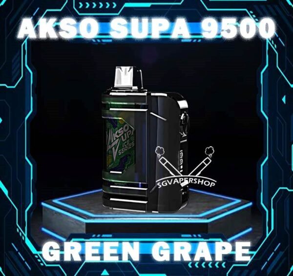 AKSO SUPA 9500 DISPOSABLE AKSO SUPA 9500 disposable are one of the smash-market vape in Malaysia. They pack a rechargeable battery and come prefilled with a whopping 9.5ml of liquid together with an indicator special for battery and liquid level. This allows you to vape longer on a single disposable and makes the AKSO SUPA a great option for traveling, extended road trips, or even just day-to-day use. Each AKSO SUPA disposable will last for 9500 puffs. Each AKSO SUPA delivers a great flavoring, a satisfying draw and the indicator; three fastors that make for a great disposable. They feel really good in the hand as the rounded it ergonomic to hold vape with. The AKSO SUPA is available more Flavour for you to choose. Adjustable Airflow Some of the AKSO product comes with airflow adjustable, same goes with AKSO SUPA. The function for your satisfying your daily vape. 9500 Puffs Number of puff can long last more than 1 week with a great usage of a pad. Battery & Liquid Indicator The great function of the indicator to alert you the power of battery and the liquid level in the pod. 9.5ml The high amount of liquid with a great consistency taste since the first puff. Specification : Up to 9500 Puffs under specific conditions. Type C Rechargeable Smart Screen Indicator for Battery & E-liquid Safety Child Lock Button Adjustable Airflow Booster Button ⚠️AKSO SUPA 9500 FLAVOUR LINE UP⚠️ Apple Asam Boi Blackberry Ice Blackcurrant Yakult Creamy Milk Grape Ice Ice Cream Cake Green Grape Lychee Longan Super Ice Mint Taro Ice Cream Mango Yakult Nutty Tobacco Rootbeer Solero Strawberry Vanilla Donut Vanilla Latte Watermelon Ice Yakult Melony Gum Strawberry Gum Guava Asam Mango Ice Get Akso Disposable Collection Now . SG VAPE COD SAME DAY DELIVERY , CASH ON DELIVERY ONLY. TAKE BULK ORDER /MORE ORDER PLS CONTACT ME : SGVAPERSHOP VIEW OUR DAILY NEWS INFORMATION VAPE : TELEGRAM CHANNEL