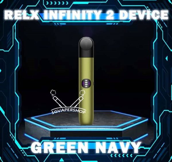 RELX INFINITY 2 DEVICE The RELX Infinity 2 vape device is the newest 2023 addition to the RELX family. As with the RELX Infinity and Essential, the Infinity 2 is a compact and lightweight pen-style device designed for both beginner and veteran vapers, but with some groundbreaking added features. Customize your vaping experience with 3 power modes! Vape your way with your choice of 3 vaping modes; Eco, Smooth and Boost, easily selectable by the push of a button with the RELX Infinity 2 and identifiable by the LED light color. Eco Mode Eco Mode runs on a reduced power setting of 5.5w. This setting gives you a lighter vaping experience with less output and also preserves battery life by up to 25% vs smooth mode! Smooth Mode Smooth Mode delivers the most similar vaping experience to the RELX infinity and RELX Essential. At a slightly higher 6.5w power output this gives you the familiar vaping experience you know and love with traditional RELX Products. Boost Mode Boost Mode runs on an enhanced power setting of 8w delivering instant satisfaction, maximum flavour & 15% more vapor output than smooth mode. Enhanced Battery Technology The RELX Infinity 2 comes with improved ultra fast charging. You can now charge a RELX device in less than 15 minutes; 130% faster than prior RELX infinity devices. In addition to quicker charging, the RELX Infinity 2 comes with an additional 14% battery capacity compared to the RELX Infinity. At 440 mAh, you'll have no problem being out on the go for a solid day. Specifications : Atomizer using Cotton/Ceramic Charging Duration 27min Battery Capacity 440mAh Charger Type USB Type C Battery Indicator Power Adjustable Power Mode : Green - Eco Mode Blue - Smooth Mode Purple - Boost Mode ⚠️RELX INFINITY 2 DEVICE COMPATIBLE POD WITH⚠️ RELX INFINITY POD ISHO INFINITY POD ZEUZ INFINITY POD LANA INFINITY POD ⚠️RELX INFINITY 2 DEVICE COLOR LINE UP⚠️ Blue Bay (Blue) Cherry Blossom (Pink) Dark Asteroid (Grey) Green Navy (Green) Obsidian Black (Black) Royal Indigo (Purple) SG VAPE COD SAME DAY DELIVERY , CASH ON DELIVERY ONLY. TAKE BULK ORDER /MORE ORDER PLS CONTACT ME : SGVAPERSHOP VIEW OUR DAILY NEWS INFORMATION VAPE : TELEGRAM CHANNEL