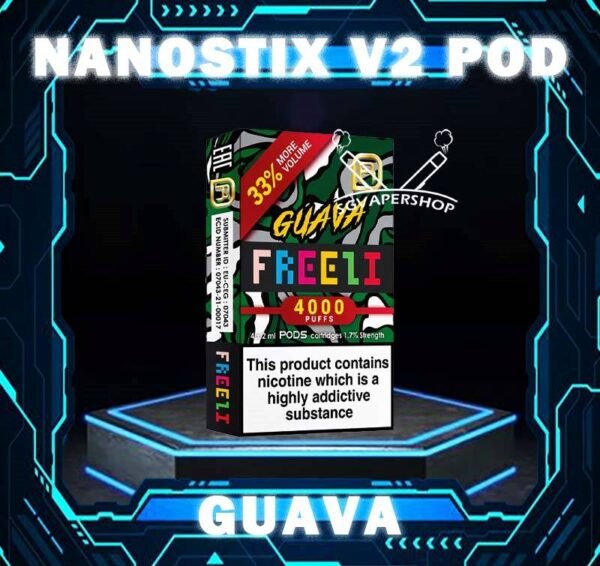 NANOSTIX V2 POD Nano V2 Pod Flavour Compatible for NanoSTIX Neo devices (V2) now with 2ml of liquids which is 33% bigger. Available in packs of 4 cartridges in 1 box of NanoPOD Neo. Our 2ml NanoPOD Neo come in a wide range of flavors. Don’t be deceived by their compact size; these flavorful little pods contain the equivalent of 45 cigarettes worth of nicotine each, and thanks to our innovative NanoNIC technology using naturally occurring nicotine salts rather than traditional freebase nicotine, delivery is much more efficient. Package Included : 1 Pack of 4 Pods ⚠️NANOSTIX V2 POD FLAVOUR LINE UP⚠️ Apple Banana Vanilla Bubblegum Butterscotch Cream Coffee Grape Ice Grapple Guava Hazelnut Coffee Honeydew Jackfruit Kiwi Rockmelon Lemonade Lychee Mango Mix Creamy Red Mix Fruity Blue Orange Popcorn Caramel Strawberry Apple Strawberry Vanilla Tobacco Classic Tobacco Menthol Velvet Butter Cake NANOSTIX V2 POD ONLY COMPATIBLE WITH NANOSTIX V3 DEVICE SG VAPE COD SAME DAY DELIVERY , CASH ON DELIVERY ONLY. TAKE BULK ORDER /MORE ORDER PLS CONTACT ME : SGVAPERSHOP VIEW OUR DAILY NEWS INFORMATION VAPE : TELEGRAM CHANNEL