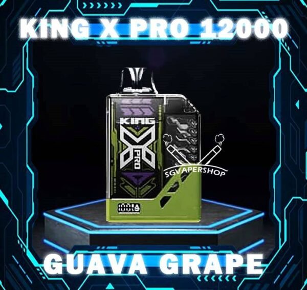 KING X PRO 12000 DISPOSABLE The King X Pro 12000 Disposable device is suitable for both novice and experienced vapers. Its long battery life means that you can enjoy longer sessions without having to worry about having to recharge. With the King X's wide selection of expertly made e-liquid alternatives, you may lose yourself in a world of flavour. Every flavour profile, from juicy fruits to rich sweets, has been carefully crafted. Specification : Nicotine 50mg (5%) Approx. 12000 puffs Child-Lock Safety Booster Button Rechargeable Battery Charging Port: Type-C ⚠️KING X PRO 12000 FLAVOUR LINE UP⚠️ Fresh Watermelon Juice Guava Grape Lychee Berries Mix Mango Guava Watermelon Peanut Oreo Cookie Rootbeer Solero Ice Cream Strawberry Cheesecake Unicorn Milk Watermelon Candy Blackcurrant Honeydew Strawberry Mango Strawberry Watermelon Watermelon Mango Ice Coffee Hazelnut Peanut Butter Choco Peanut Corn Pancake Lemon Drop Sparkling Apple Punch Strawberry Pine Melon SG VAPE COD SAME DAY DELIVERY , CASH ON DELIVERY ONLY. TAKE BULK ORDER /MORE ORDER PLS CONTACT ME : SGVAPERSHOP VIEW OUR DAILY NEWS INFORMATION VAPE : TELEGRAM CHANNEL