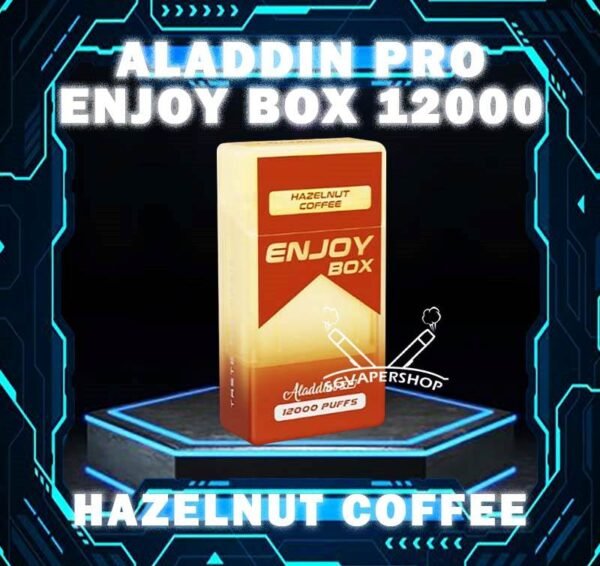 ALADDIN PRO ENJOY BOX 12000 DISPOSABLE The ALADDIN PRO ENJOY BOX 12000 puffs , in our Vape Singapore Ready Stock , get it now with us and same day delivery ! Enjoy delicious vaping experience  The ALADDIN Enjoy Box 12k Puffs! Design in a sleek cigarette box style design with a cap for mouthpiece protection! Enjoy 15+ delightful flavors with 12000 smooth puffs, each bursting with sweet perfection! Specification : Nicotine : 50mg (5%) Approx : 12000 puffs Rechargeable Battery 650mAh Charging Port: Type-C ⚠️ALADDIN PRO ENJOY BOX 12000 FLAVOUR LINE UP⚠️ Energy Drink Guava Hazelnut Coffee Strawberry Mango Honeydew Syrup Bandung Strawberry Blackcurrant Mango Strawberry Kiwi Yakult Strawberry Grape Double Mango Candy Honeydew Yakult Mango Yakult Mango Peach Sour Bubblegum Solero Lime Gummy Bear Grape Lychee Grape Bubblegum Mixed Bubblegum Mango Bubblegum Sakura Grape Strawberry Bubblegum Solero Yakult Solero Ice Cream White Coffee SG VAPE COD SAME DAY DELIVERY , CASH ON DELIVERY ONLY. TAKE BULK ORDER /MORE ORDER PLS CONTACT ME : SGVAPERSHOP VIEW OUR DAILY NEWS INFORMATION VAPE : TELEGRAM CHANNEL