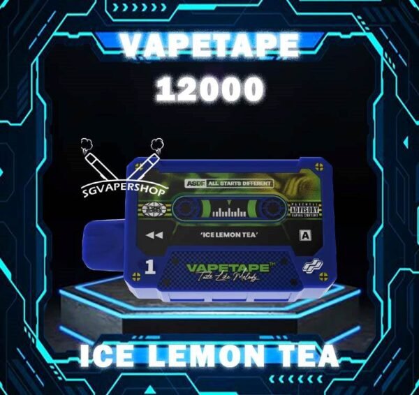 VAPETAPE 12000 DISPOSABLE - VAPE SINGAPORE The Vapetape 12000 Disposable is upgraded device from 8000 puffs. This Product is From ASDF Company also , The Vape tape 12k improve the volume, battery capacity and come with 20 +Plus new flavours. Vape tape 12000 remains classic cassette design which is comfortably in the hand , and the mouthpiece that is shaped to enhance the vaping experience. Discover out signature Double Mango flavor, alongside popular options like Infinity Pod Honeydew Watermelon, Sour Bubblegum , Solero Lime , Watermelon Peach, Gummy Bear, and Strawberry Lemon Tart. For those craving extra sweetness, you can also enjoy Ice Lemon Tea or Red Slurpee flavors. Specification : Nicotine 50mg (5%) Approx. 12000 puffs Mesh Coil Rechargeable Battery Charging Port: Type-C ⚠️VAPETAPE 12000 FLAVOUR LINE UP⚠️ Double Mango Mango Grape Mango Lychee Strawberry Lychee Lychee Blackcurrant Grape Blackcurrant Honeydew Watermelon Pineapple Orange Kiwi Passion Fruit Guava Peach Mixed Berries Lemon Cola Blackcurrant Yakult Gummy Bear Solero Lime Sour Bubblegum Banana Custard Strawberry Lemon Tart Honeydew Blackcurrant Ice Lemon Tea Red Slurpee Grape Bubblegum Yakult Watermelon Peach Peach Lychee SG VAPE COD SAME DAY DELIVERY , CASH ON DELIVERY ONLY. TAKE BULK ORDER /MORE ORDER PLS CONTACT ME : SGVAPERSHOP VIEW OUR DAILY NEWS INFORMATION VAPE : TELEGRAM CHANNEL