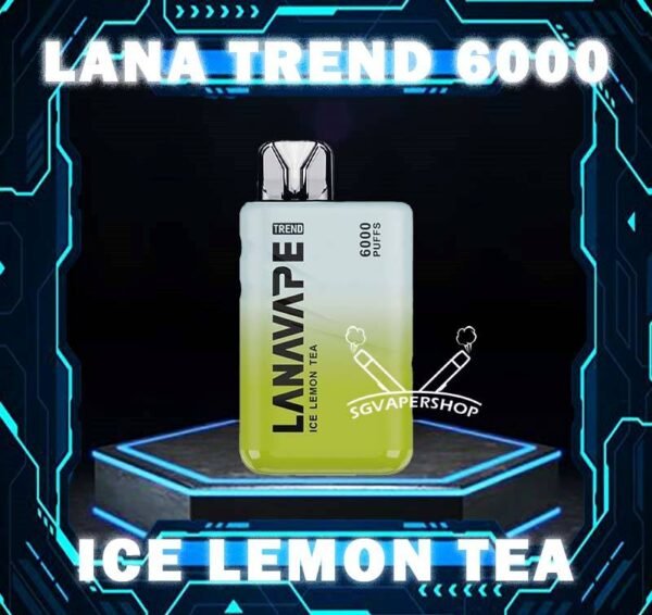 LANA TREND 6000 DISPOSABLE The Lana Trend 6000 Puffs Disposable Vape Powered by a 550mAh battery, goes the extra mile, offering an impressive 6000 puffs on a single charge. Big farewell to the inconvenience of frequent recharges, and relish uninterrupted vaping throughout your day. Discover out signature Tie Guan Yin flavor, alongside popular options like Lana Trend 6k Puffs Watermelon Ice, Pomelo Jasmine, Menthol Ice , Taro Sago Dessert, Sakura Yogurt, and Ice Lemon Tea. For those craving extra sweetness, you can also enjoy Root Beer or Spring Water flavors. Specification : Puff : 6000 Puffs Nicotine : 3% Capacity : 8ml Battery : 550mAh Charging : Rechargeable with Type C ⚠️LANA TREND 6000 FLAVOUR LINE UP⚠️ Classic Tobacco Grape Guava Ice Lemon Tea Lychee Menthol Ice Peach Pomelo Jasmine Root Beer Sakura Yogurt Spring Water Taro Sago Dessert Thai Mango Tieguanyin Watermelon SG VAPE COD SAME DAY DELIVERY , CASH ON DELIVERY ONLY. TAKE BULK ORDER /MORE ORDER PLS CONTACT ME : SGVAPERSHOP VIEW OUR DAILY NEWS INFORMATION VAPE : TELEGRAM CHANNEL
