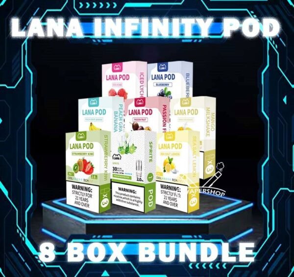 LANA INFINITY POD BUNDLE 120 The LANA INFINITY POD BUNDLE 120 Package include : 8x LANA INFINITY Pods Flavour (3pcs Per Pack) Free Delivery LANA INFINITY POD 1 is brand new vape pod flavor for 4th & 5th Generation RELX, including RELX Infinity, Essential and Phantom Device. Pre-filled with 2ml capacity e-liquid. Discover out signature Tie Guan Yin flavor, alongside popular options like Infinity Pod Watermelon Ice, Juicy Grape , Bluberry , Peach Grape Banana, Strawberry Watermelon, and Taro Ice Cream. For those craving extra sweetness, you can also enjoy Cola Ice or Sea Salt Lemon flavors. Specifications : Nicotine 3% Capacity 2ml per pod Package Included : 1 Pack of 3 Pods ⚠️LANA INFINITY POD COMPATIBLE DEVICE WITH⚠️ DD CUBE DEVICE RELX ARTISAN DEVICE RELX INFINITY DEVICE RELX INFINITY 2 DEVICE RELX ESSENTIAL DEVICE RELX PHANTOM DEVICE LANA INFINITY DEVICE ⚠️LANA INFINITY POD FLAVOUR LINE UP⚠️ Berry Blast Blueberry Coke Energy Drink Ice Lychee Juicy Grape Mango Milkshake Passion Fruit Peach Peach Grape Banana Sea Salt Lemon Sprite Strawberry kiwi Strawberry Milk Strawberry Watermelon Taro Ice Cream Tie Guan Yin Watermelon SG VAPE COD SAME DAY DELIVERY , CASH ON DELIVERY ONLY. TAKE BULK ORDER /MORE ORDER PLS CONTACT ME : SGVAPERSHOP VIEW OUR DAILY NEWS INFORMATION VAPE : TELEGRAM CHANNEL