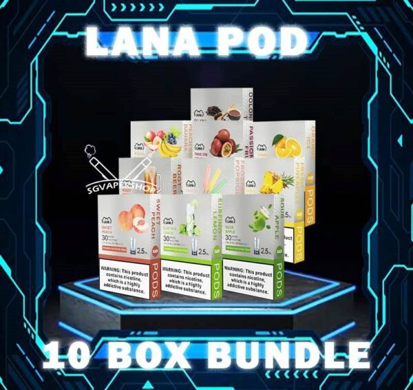 LANA POD BUNDLE 130 - SG VAPER SHOP The LANA POD BUNDLE 130 Package include : 10x Box Lana pod Flavour (3pcs Per Pack) Free Delivery Lana VAPE replacement pre-filled pod FLAVOUR  from Lanavape used for lana device, or some pod device which mouthpiece size as same as Lana pods.It's made of PCTG and ceramic coil and comes with leakproof design. Besides, It filled with 2.5ml capacity nicotine salt with various fruity flavors, which meet your dairy needs. The transparent pod comes with random LED light color when you inhaling, bring you extra cooling vaping experience. One pod can smoke about 500 to 600 times. After smoking, you can directly discard and replace the next one. ⚠️LANA POD FLAVOUR LINE UP⚠️ Berry Grapefruit Berry Blast BlueBerry Ice Cantaloupe Iced Coffee Cold Coke Cranberry Juice Popsicle Icy Slush Guava Iced Tea Jasmine Long Jing Juicy Grape Kiwi Iced Lychee Iced Mango Mango Milkshake Mango Passion Fruit Mineral Water Mung Bean Oolong Tea Orange Ice Passion Fruit Sweet Peach Peach Grape Banana Peppermint Pineapple Red Wine Rootbeer Skittles Sour Apple Strawberry Milk Strawberry Watermelon Surfing Lemon Taro Ice Cream Tie Guan Yin Lush Ice (Watermelon) SG VAPE COD SAME DAY DELIVERY , CASH ON DELIVERY ONLY. TAKE BULK ORDER /MORE ORDER PLS CONTACT ME : SGVAPERSHOP VIEW OUR DAILY NEWS INFORMATION VAPE : TELEGRAM CHANNEL