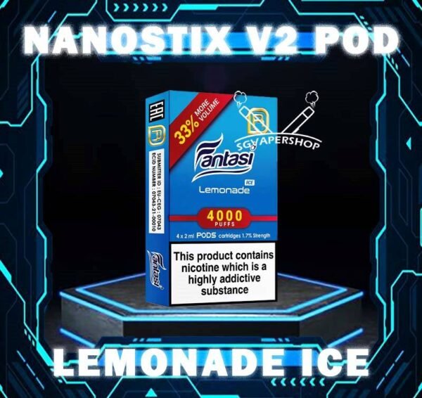 NANOSTIX V2 POD Nano V2 Pod Flavour Compatible for NanoSTIX Neo devices (V2) now with 2ml of liquids which is 33% bigger. Available in packs of 4 cartridges in 1 box of NanoPOD Neo. Our 2ml NanoPOD Neo come in a wide range of flavors. Don’t be deceived by their compact size; these flavorful little pods contain the equivalent of 45 cigarettes worth of nicotine each, and thanks to our innovative NanoNIC technology using naturally occurring nicotine salts rather than traditional freebase nicotine, delivery is much more efficient. Package Included : 1 Pack of 4 Pods ⚠️NANOSTIX V2 POD FLAVOUR LINE UP⚠️ Apple Banana Vanilla Bubblegum Butterscotch Cream Coffee Grape Ice Grapple Guava Hazelnut Coffee Honeydew Jackfruit Kiwi Rockmelon Lemonade Lychee Mango Mix Creamy Red Mix Fruity Blue Orange Popcorn Caramel Strawberry Apple Strawberry Vanilla Tobacco Classic Tobacco Menthol Velvet Butter Cake NANOSTIX V2 POD ONLY COMPATIBLE WITH NANOSTIX V3 DEVICE SG VAPE COD SAME DAY DELIVERY , CASH ON DELIVERY ONLY. TAKE BULK ORDER /MORE ORDER PLS CONTACT ME : SGVAPERSHOP VIEW OUR DAILY NEWS INFORMATION VAPE : TELEGRAM CHANNEL