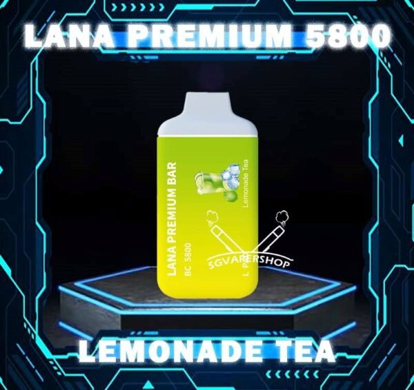 LANA PREMIUM BAR 5800 DISPOSABLE Lana Premium Bar 5800 Disposable Vape is a fantastic choice for anyone looking for a convenient and reliable vaping experience. The kit comes in a compact and light weight design, making it easy to carry with you wherever you go. The device provides up to 5800 puffs, which is more than enough to last for several days of vaping. Additionally, the device is rechargeable, which means that you don’t have to worry about running out of power when you need it most. Another advantage of the Lana Premium Bar 5800  is its ease of use. The device is draw-activated, which means that you simply inhale to activate the device. This makes it ideal for those who are new to vaping or simply prefer a more straightforward experience. Specifition :  Puff : 5800 Puffs Nicotine : 3% Capacity : 13ml Battery : 650mAh Charging : Rechargable with Type C ⚠️LANA PREMIUM BAR 5800 DISPOSABLE FLAVOUR LINE UP⚠️ Apple Grape Banana Ice Champagne Apple Coke Cool Double Mint Golden Armour (Chrysanthemum) Grape Grape Gum Honey Grape Honeydew Lemonade Tea Longjing Tea Lychee Mango Peach Milk Froth Love Coffee Passion Fruit Peach Peach Oolong Tea Pineapple Rootbeer Sprite Lemon Strawberry Banana Strawberry Grape Strawberry Milk Strawberry Watermelon Taste Of The Sea (Sea Salt Lemon) Thai Mango Tie Guan Yin Watermelon Watermelon Lychee Yogurt Yummy Yam SG VAPE COD SAME DAY DELIVERY , CASH ON DELIVERY ONLY. TAKE BULK ORDER /MORE ORDER PLS CONTACT ME : SGVAPERSHOP VIEW OUR DAILY NEWS INFORMATION VAPE : TELEGRAM CHANNEL