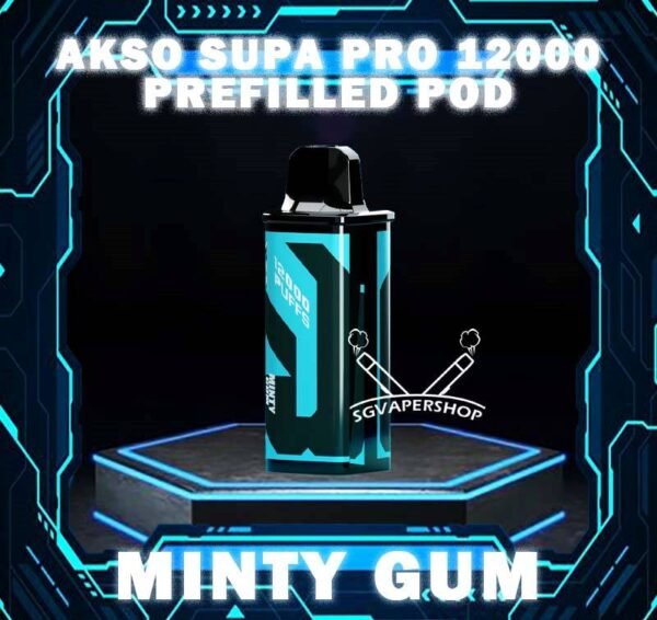 AKSO SUPA PRO 12000 DISPOSABLE POD Discover the pinnacle of vaping technology with the AKSO Supa Pro 12000 close pod systems Disposable . It include 1 cartridge and 1 device, providing everything you need to get started. When the cartridge is finish, simply replace it with a new cartridge, reusing the existing battery to save costs. It enhanced by advanced chip sets, which amplifies your satisfaction through the booster button while prioritizing safety with its child lock feature. Lastly, stay updated and informed with accurate indicators for battery and liquid levels. Your ultimate vaping journey awaits! Specification : Nicotine 50mg (5%) Approx. 12000 Puffs Rechargeable Battery Charging Port: Type-C ⚠️AKSO SUPA PRO 12000 CARTRIDGE POD FLAVOUR LINE UP⚠️ Apple Asam Boi Blackcurrant Yakult Grape Ice Watermelon Mango Lime Minty Gum Nutty Tobacco Peanut Butter Toast Pineapple Mango Pomegranate Plum Guava Rootbeer Triple Mango Strawberry Hami Melon Mango Nata De Coco Strawberry Vanilla Custard Pina Watermelon Strawberry Zesty Grape Watermelon Grape This Product only for cartridge prefilled pod , if want full set can cllect here . SG VAPE COD SAME DAY DELIVERY , CASH ON DELIVERY ONLY. TAKE BULK ORDER /MORE ORDER PLS CONTACT ME : SGVAPERSHOP VIEW OUR DAILY NEWS INFORMATION VAPE : TELEGRAM CHANNEL