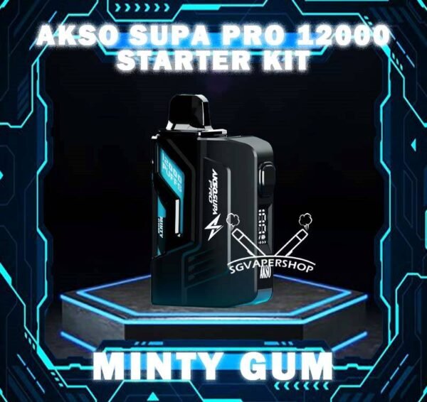 AKSO SUPA PRO 12000 DISPOSABLE Discover the pinnacle of vaping technology with the AKSO Supa Pro close pod systems Disposable . The AKSO SUPA PRO 12000 Puffs Starter Kit It include 1 cartridge and 1 device, providing everything you need to get started. When the cartridge is finish, simply replace it with a new cartridge, reusing the existing battery to save costs. It enhanced by advanced chip sets, which amplifies your satisfaction through the booster button while prioritizing safety with its child lock feature. Lastly, stay updated and informed with accurate indicators for battery and liquid levels. Your ultimate vaping journey awaits! Specification : Nicotine 50mg (5%) Approx. 12000 Puffs Rechargeable Battery Charging Port: Type-C ⚠️AKSO SUPA PRO 12000 FULL SET FLAVOUR LINE UP⚠️ Apple Asam Boi Blackcurrant Yakult Grape Ice Watermelon Mango Lime Minty Gum Nutty Tobacco Peanut Butter Toast Pineapple Mango Pomegranate Plum Guava Rootbeer Triple Mango Strawberry Hami Melon Mango Nata De Coco Strawberry Vanilla Custard Pina Watermelon Strawberry Zesty Grape Watermelon Grape Get Akso Disposable Collection Now . SG VAPE COD SAME DAY DELIVERY , CASH ON DELIVERY ONLY. TAKE BULK ORDER /MORE ORDER PLS CONTACT ME : SGVAPERSHOP VIEW OUR DAILY NEWS INFORMATION VAPE : TELEGRAM CHANNEL