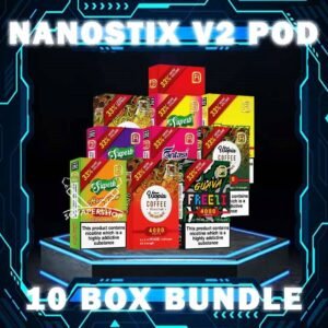 NANOSTIX V2 POD BUNDLE 200 - VAPE SINGAPORE SG COD The NANOSTIX V2 POD BUNDLE 120 Package include : 10x NANOSTIX V2 Pods Flavour (4pcs Per Pack) Free Delivery NanoSTIX NEO Flavour Compatible for NanoSTIX Neo devices (V2) now with 2ml of liquids which is 33% bigger. Available in packs of 4 cartridges in 1 box of NanoPOD Neo. Our 2ml Nano POD Neo come in a wide range of flavors. Don’t be deceived by their compact size; these flavorful little pods contain the equivalent of 45 cigarettes worth of nicotine each, and thanks to our innovative NanoNIC technology using naturally occurring nicotine salts rather than traditional freebase nicotine, delivery is much more efficient. Package Included : 1 Pack of 4 Pods ⚠️NANOSTIX V2 POD FLAVOUR LINE UP⚠️ Apple Banana Vanilla Bubblegum Butterscotch Cream Coffee Grape Ice Grapple Guava Hazelnut Coffee Honeydew Jackfruit Kiwi Rockmelon Lemonade Lychee Mango Mix Creamy Red Mix Fruity Blue Orange Popcorn Caramel Strawberry Apple Strawberry Vanilla Tobacco Classic Tobacco Menthol Velvet Butter Cake NANOSTIX V2 POD ONLY COMPATIBLE WITH NANOSTIX V3 DEVICE SG VAPE COD SAME DAY DELIVERY , CASH ON DELIVERY ONLY. TAKE BULK ORDER /MORE ORDER PLS CONTACT ME : SGVAPERSHOP VIEW OUR DAILY NEWS INFORMATION VAPE : TELEGRAM CHANNEL