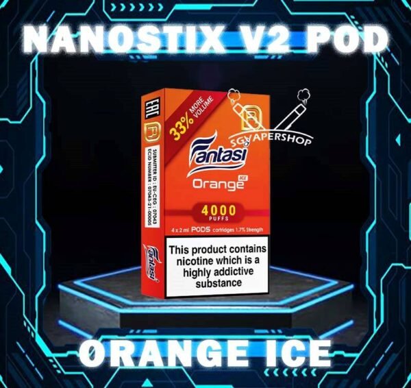 NANOSTIX V2 POD Nano V2 Pod Flavour Compatible for NanoSTIX Neo devices (V2) now with 2ml of liquids which is 33% bigger. Available in packs of 4 cartridges in 1 box of NanoPOD Neo. Our 2ml NanoPOD Neo come in a wide range of flavors. Don’t be deceived by their compact size; these flavorful little pods contain the equivalent of 45 cigarettes worth of nicotine each, and thanks to our innovative NanoNIC technology using naturally occurring nicotine salts rather than traditional freebase nicotine, delivery is much more efficient. Package Included : 1 Pack of 4 Pods ⚠️NANOSTIX V2 POD FLAVOUR LINE UP⚠️ Apple Banana Vanilla Bubblegum Butterscotch Cream Coffee Grape Ice Grapple Guava Hazelnut Coffee Honeydew Jackfruit Kiwi Rockmelon Lemonade Lychee Mango Mix Creamy Red Mix Fruity Blue Orange Popcorn Caramel Strawberry Apple Strawberry Vanilla Tobacco Classic Tobacco Menthol Velvet Butter Cake NANOSTIX V2 POD ONLY COMPATIBLE WITH NANOSTIX V3 DEVICE SG VAPE COD SAME DAY DELIVERY , CASH ON DELIVERY ONLY. TAKE BULK ORDER /MORE ORDER PLS CONTACT ME : SGVAPERSHOP VIEW OUR DAILY NEWS INFORMATION VAPE : TELEGRAM CHANNEL