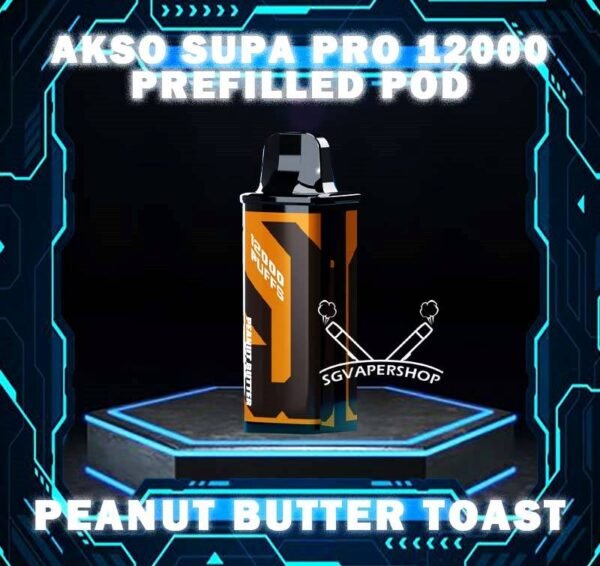 AKSO SUPA PRO 12000 DISPOSABLE POD Discover the pinnacle of vaping technology with the AKSO Supa Pro 12000 close pod systems Disposable . It include 1 cartridge and 1 device, providing everything you need to get started. When the cartridge is finish, simply replace it with a new cartridge, reusing the existing battery to save costs. It enhanced by advanced chip sets, which amplifies your satisfaction through the booster button while prioritizing safety with its child lock feature. Lastly, stay updated and informed with accurate indicators for battery and liquid levels. Your ultimate vaping journey awaits! Specification : Nicotine 50mg (5%) Approx. 12000 Puffs Rechargeable Battery Charging Port: Type-C ⚠️AKSO SUPA PRO 12000 CARTRIDGE POD FLAVOUR LINE UP⚠️ Apple Asam Boi Blackcurrant Yakult Grape Ice Watermelon Mango Lime Minty Gum Nutty Tobacco Peanut Butter Toast Pineapple Mango Pomegranate Plum Guava Rootbeer Triple Mango Strawberry Hami Melon Mango Nata De Coco Strawberry Vanilla Custard Pina Watermelon Strawberry Zesty Grape Watermelon Grape This Product only for cartridge prefilled pod , if want full set can cllect here . SG VAPE COD SAME DAY DELIVERY , CASH ON DELIVERY ONLY. TAKE BULK ORDER /MORE ORDER PLS CONTACT ME : SGVAPERSHOP VIEW OUR DAILY NEWS INFORMATION VAPE : TELEGRAM CHANNEL