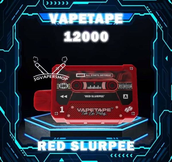 VAPETAPE 12000 DISPOSABLE - VAPE SINGAPORE The Vapetape 12000 Disposable is upgraded device from 8000 puffs. This Product is From ASDF Company also , The Vape tape 12k improve the volume, battery capacity and come with 20 +Plus new flavours. Vape tape 12000 remains classic cassette design which is comfortably in the hand , and the mouthpiece that is shaped to enhance the vaping experience. Discover out signature Double Mango flavor, alongside popular options like Infinity Pod Honeydew Watermelon, Sour Bubblegum , Solero Lime , Watermelon Peach, Gummy Bear, and Strawberry Lemon Tart. For those craving extra sweetness, you can also enjoy Ice Lemon Tea or Red Slurpee flavors. Specification : Nicotine 50mg (5%) Approx. 12000 puffs Mesh Coil Rechargeable Battery Charging Port: Type-C ⚠️VAPETAPE 12000 FLAVOUR LINE UP⚠️ Double Mango Mango Grape Mango Lychee Strawberry Lychee Lychee Blackcurrant Grape Blackcurrant Honeydew Watermelon Pineapple Orange Kiwi Passion Fruit Guava Peach Mixed Berries Lemon Cola Blackcurrant Yakult Gummy Bear Solero Lime Sour Bubblegum Banana Custard Strawberry Lemon Tart Honeydew Blackcurrant Ice Lemon Tea Red Slurpee Grape Bubblegum Yakult Watermelon Peach Peach Lychee SG VAPE COD SAME DAY DELIVERY , CASH ON DELIVERY ONLY. TAKE BULK ORDER /MORE ORDER PLS CONTACT ME : SGVAPERSHOP VIEW OUR DAILY NEWS INFORMATION VAPE : TELEGRAM CHANNEL