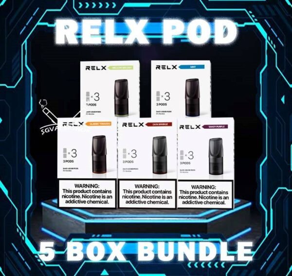 RELX POD BUNDLE 85 - SG VAPER SHOP The RELX POD BUNDLE 85 Package include : 5x Box Pods Flavour (3pcs Per Pack) No extra Charge fee The RELX CLASSIC pod are made from organic nicotine, providing high-quality nicotine salts for a premium e-juice experience. The RELX Difference RELX combines cutting edge, next generation vaping technology with stylish, minimalist designs to give you products that are more elegant and sophisticated than you can find in any other online vapor store. Discover out signature Classic Tobacco , Cool Mint 5% Nicotine flavor, alongside popular options like Relx Pod Watermelon Ice, Tangy Grape , Tie Guan Yin , Jasmine Green Tea, Strawberry Burst, and Peach Oolong. For those craving extra sweetness, you can also enjoy Coke or Honeydew flavors. ⚠️RELX CLASSIC POD FLAVOUR LINE UP⚠️ Classic Tobacco 5% Cool Mint 5% Coke Grape Green Bean Honeydew Icy Slush Passion Fruit Peach Oolong Watermelon Strawberry Burst Jasmine Green Tea (Ice) Tie Guan Yin Tea (Ice) Green Grape (Ice) Long Jing Tea (Ice) SG VAPE COD SAME DAY DELIVERY , CASH ON DELIVERY ONLY. TAKE BULK ORDER /MORE ORDER PLS CONTACT ME : SGVAPERSHOP VIEW OUR DAILY NEWS INFORMATION VAPE : TELEGRAM CHANNEL